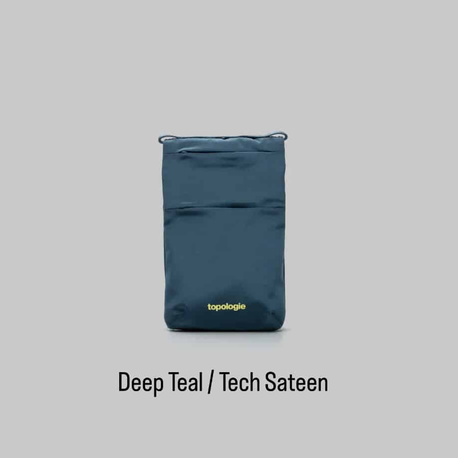 Topologie/トポロジー/Phone Sacoche Deep Teal/Tech Sateen FREE
