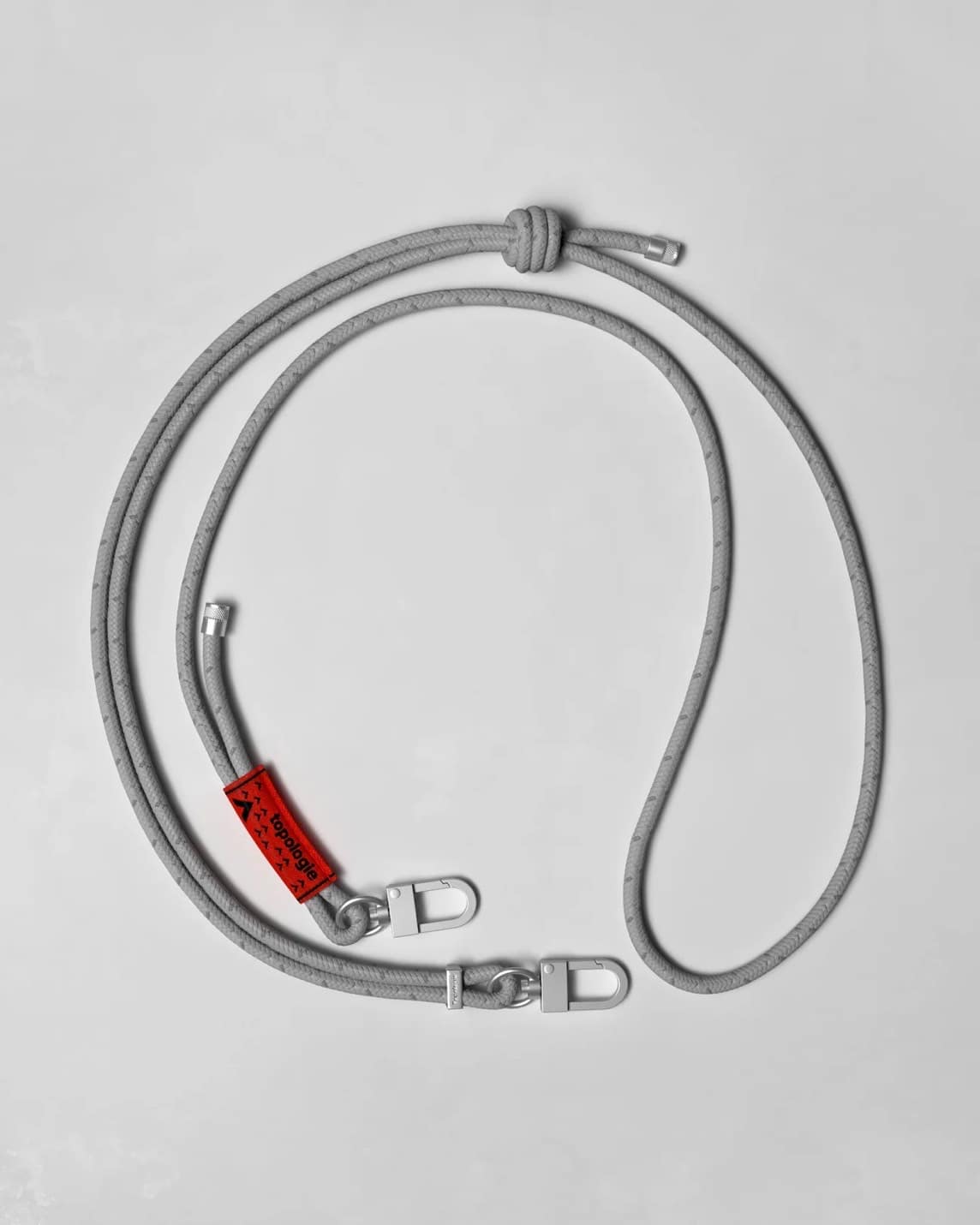 Topologie/トポロジー/Topologie Wares Straps 6.0mm Rope Strap【ストラップ単体】 Slate Reflective (light gray) FREE