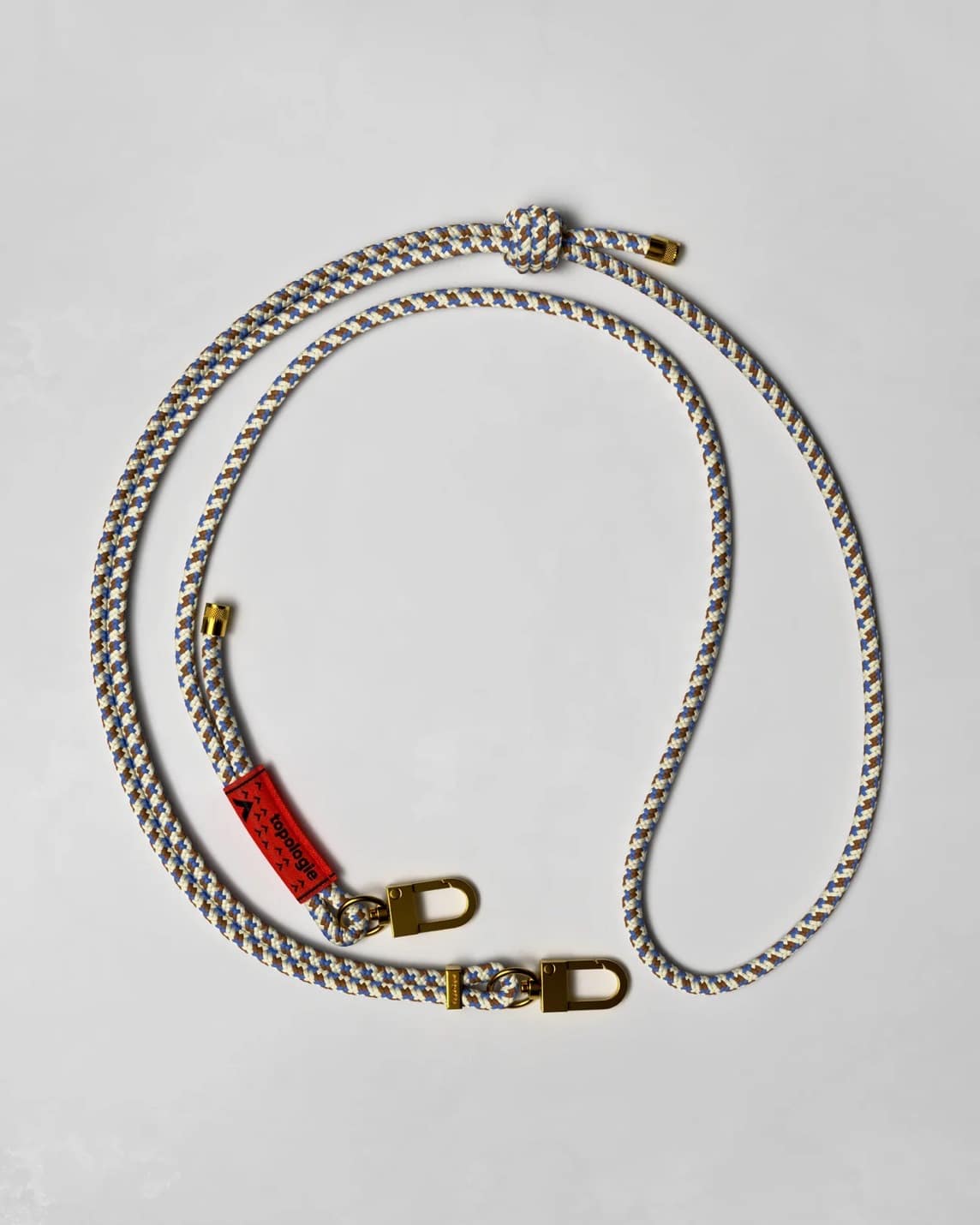 Topologie/トポロジー/Topologie Wares Straps 6.0mm Rope Strap【ストラップ単体】 Beige Purple (ivory) FREE