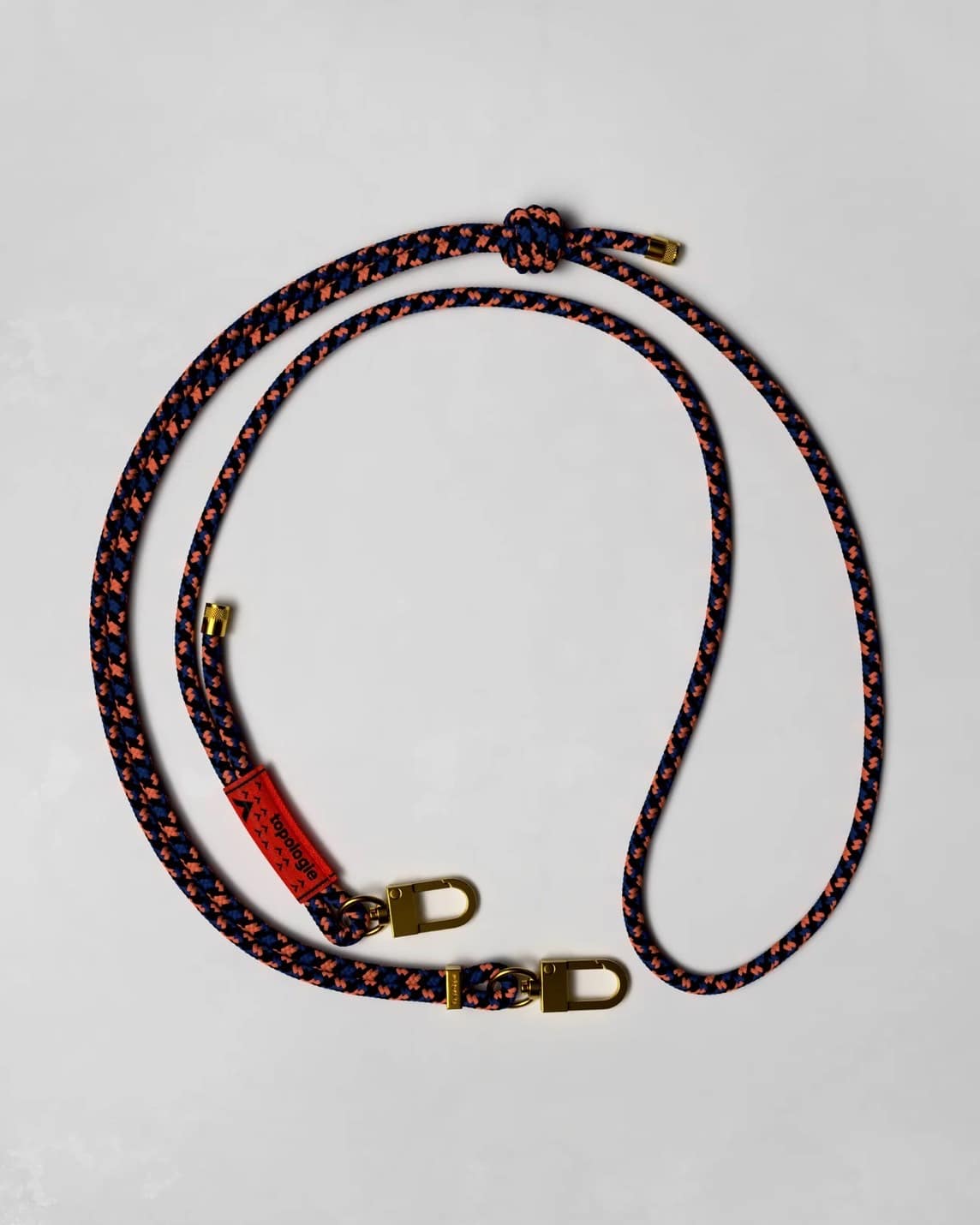 Topologie/トポロジー/Topologie Wares Straps 6.0mm Rope Strap【ストラップ単体】 Navy Orange (Navy) FREE