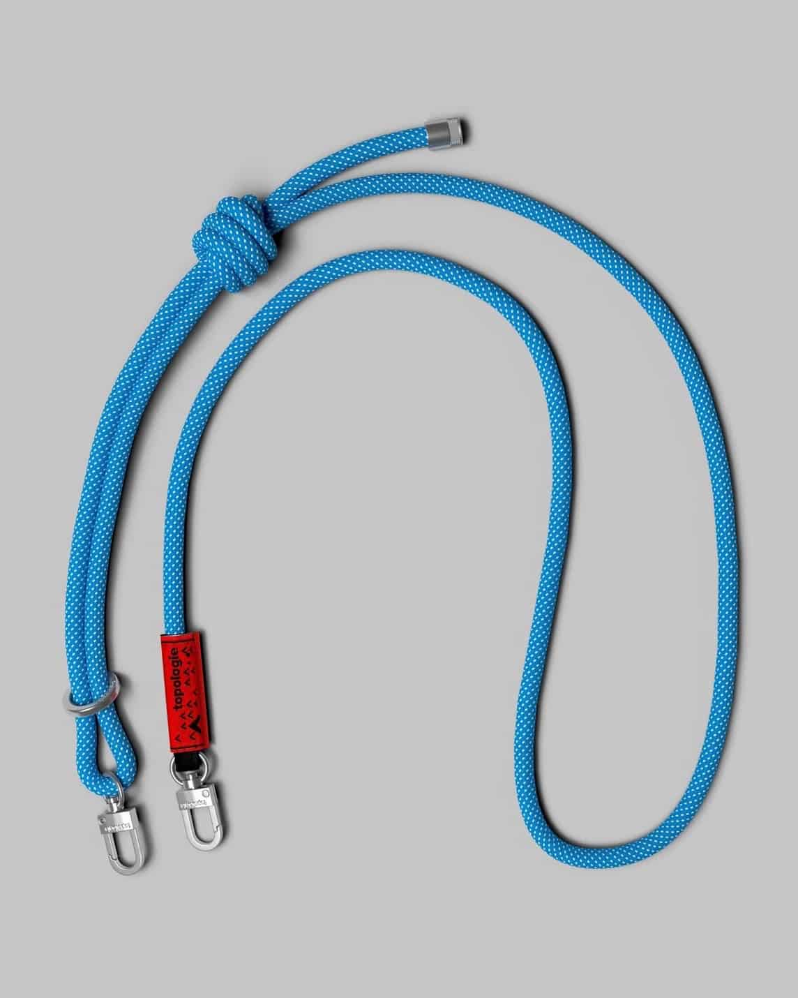 Topologie/トポロジー/Topologie Wares Strap 8.0mm Rope Strap【ストラップ単体】 Atomic Blue Polka Dot FREE