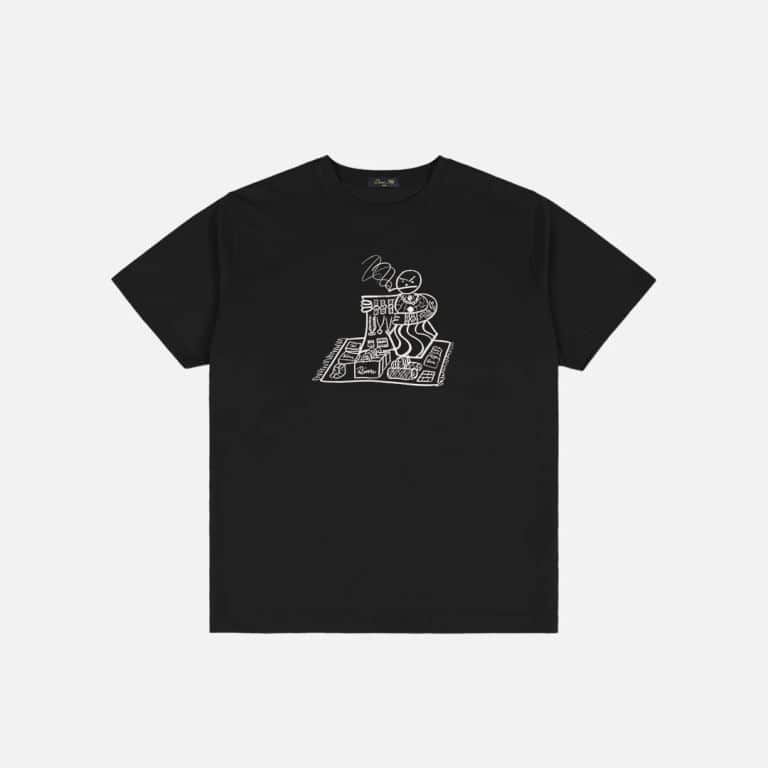 Dime/ダイム　SNACKMAN DEALER　T-SHIRT BLACK S