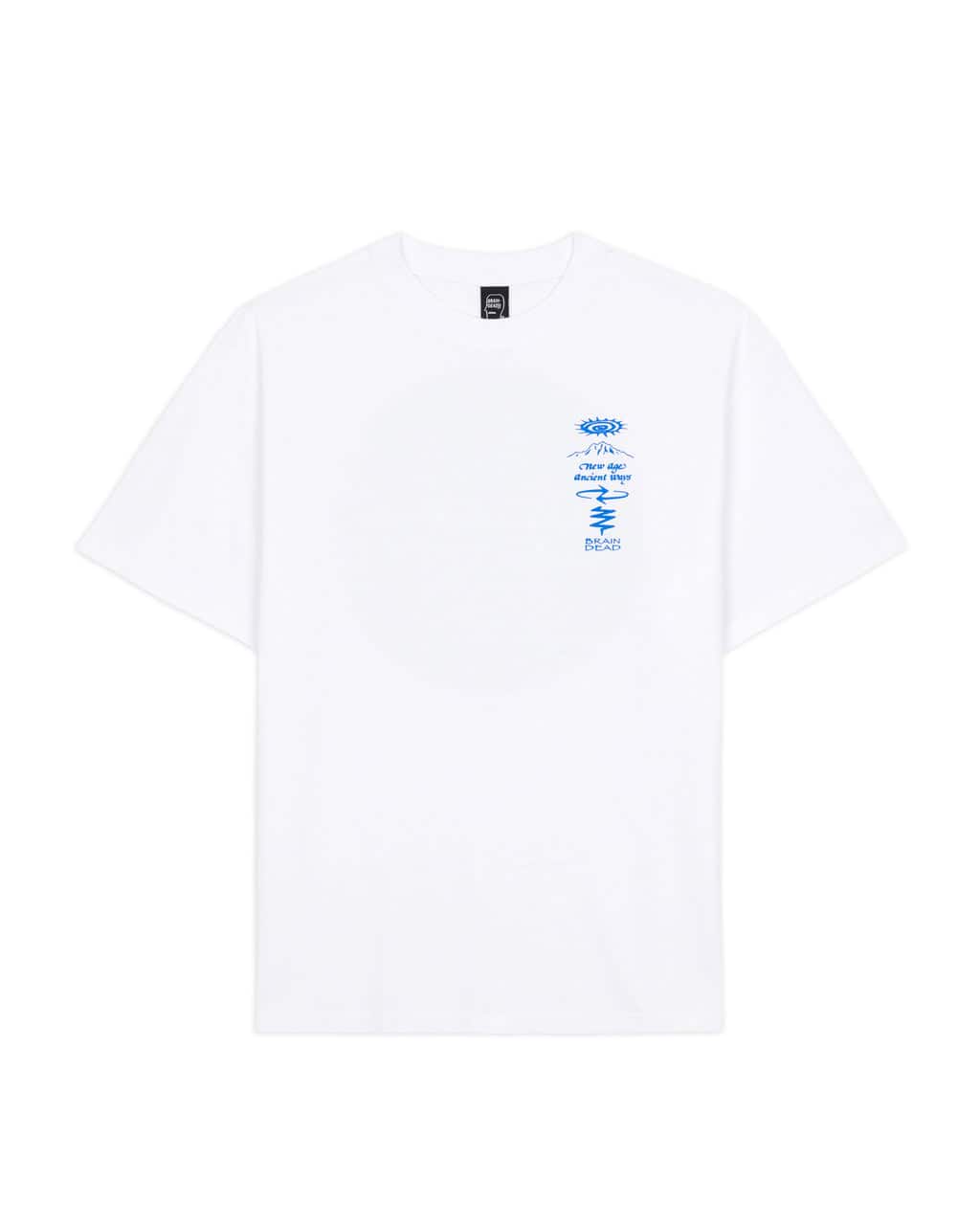 BRAIN DEAD/ブレインデッド/ANCIENT WAYS T-SHIRT - WHITE WHITE M