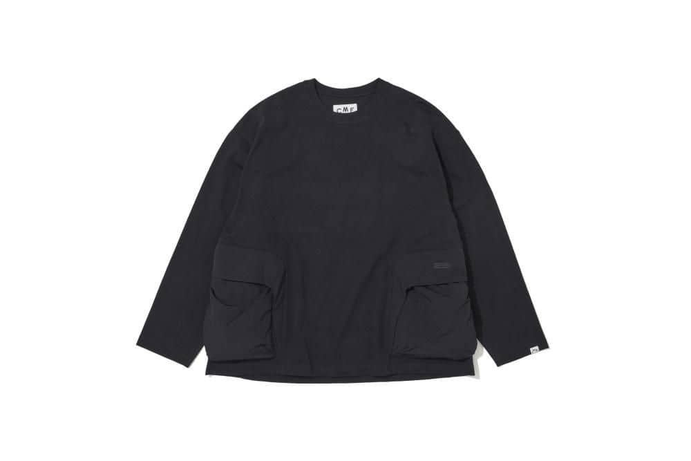 CMF OUTDOOR GARMENT/シーエムエフアウトドアガーメント/PHANTOM TEE MOD L/S BLACK S