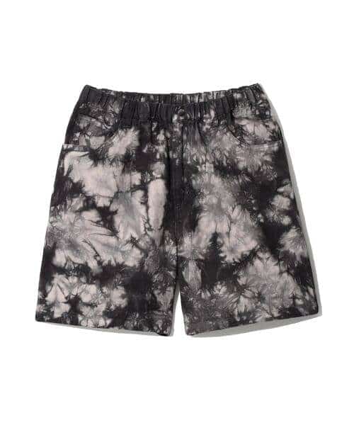 MANASTASH/マナスタッシュ/TIE DYE CHILLIWACK SHORTS BLACK S