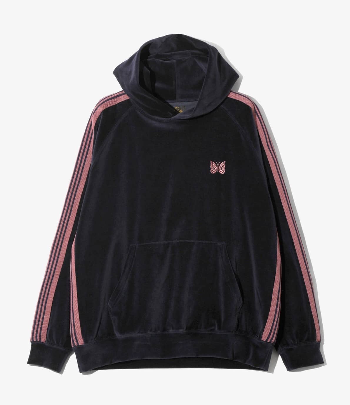 Needles/ニードルズ　Track Hoody - C/PE Velour 26AW -NAVY- NAVY M