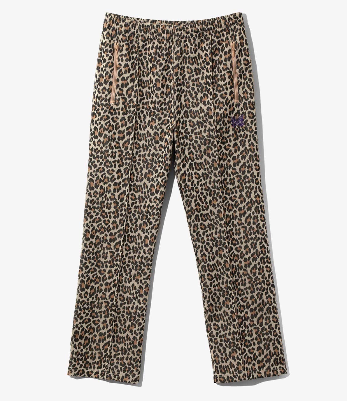 Needles/ニードルズ/Track Pant - Poly Jacquard 25SS(XS Leopard 