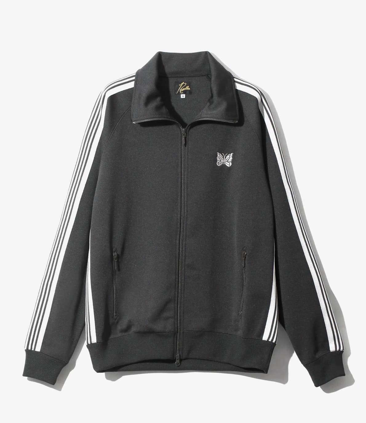 Needles/ニードルス　Track Jacket - Poly Smooth　26SS　CHARCOAL