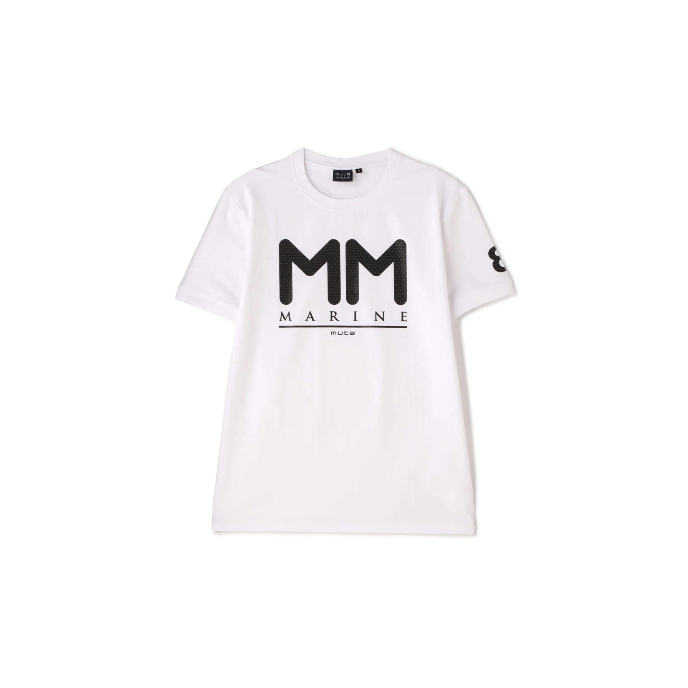 muta MARINE/ムータ マリン/別注3Dプリント Tシャツ white 7