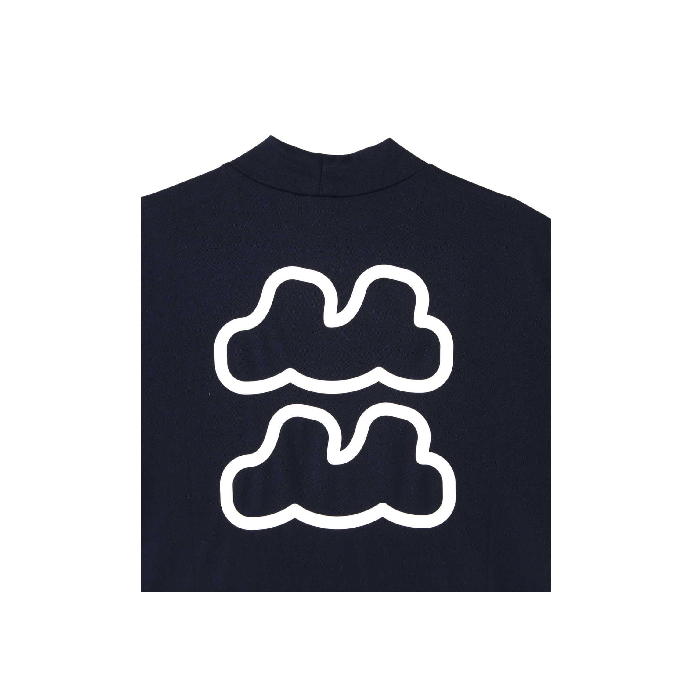 muta MARINE/ムータ マリン/別注モックネックシャツ navy 6