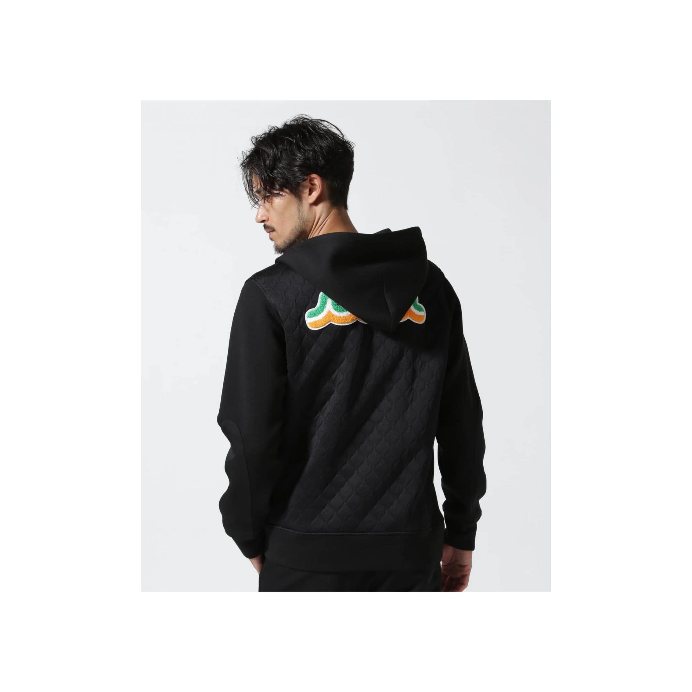 muta MARINE/ムータ マリン/別注ストレッチキルトブルゾン black ６
