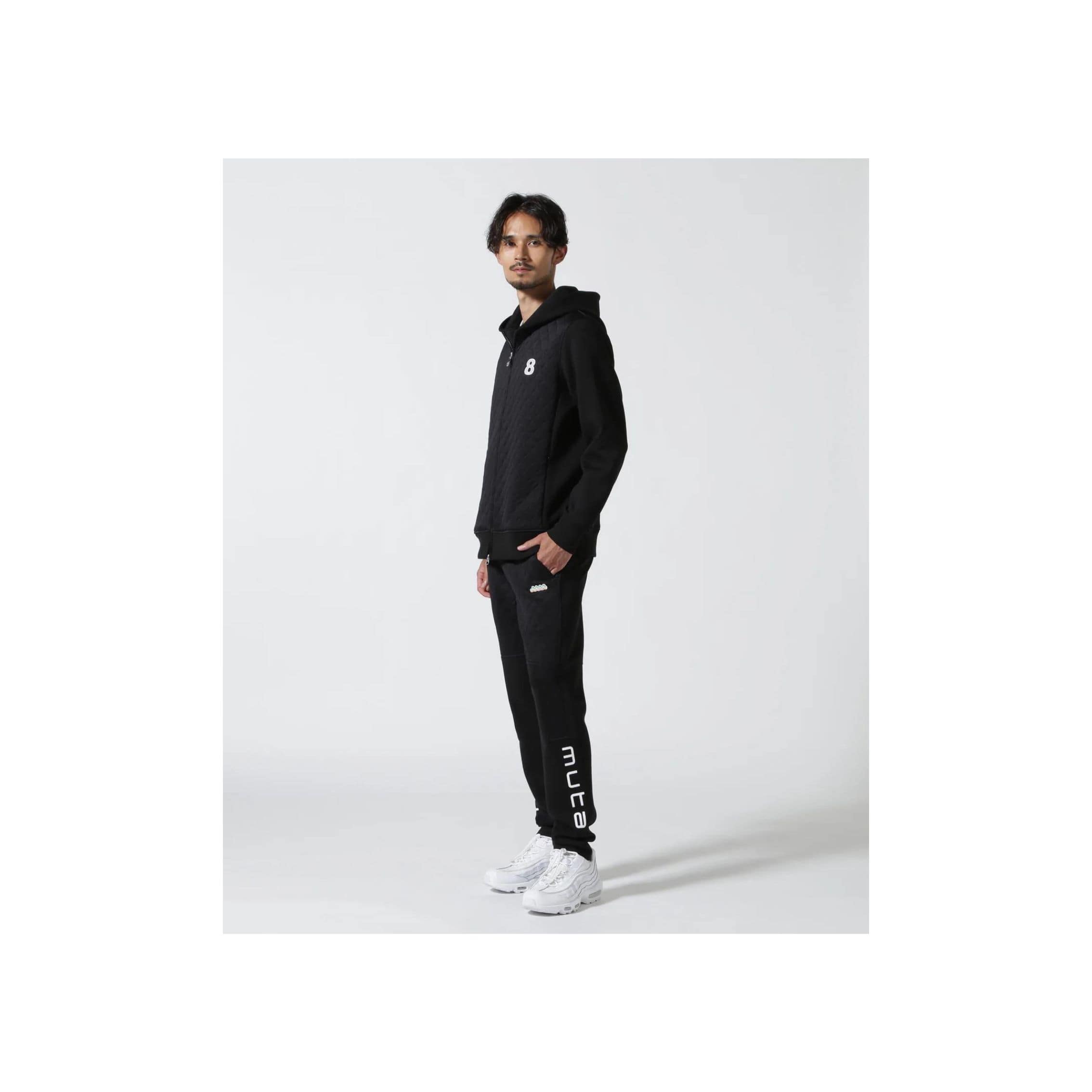 muta MARINE/ムータ マリン/別注ストレッチキルトパンツ black ５
