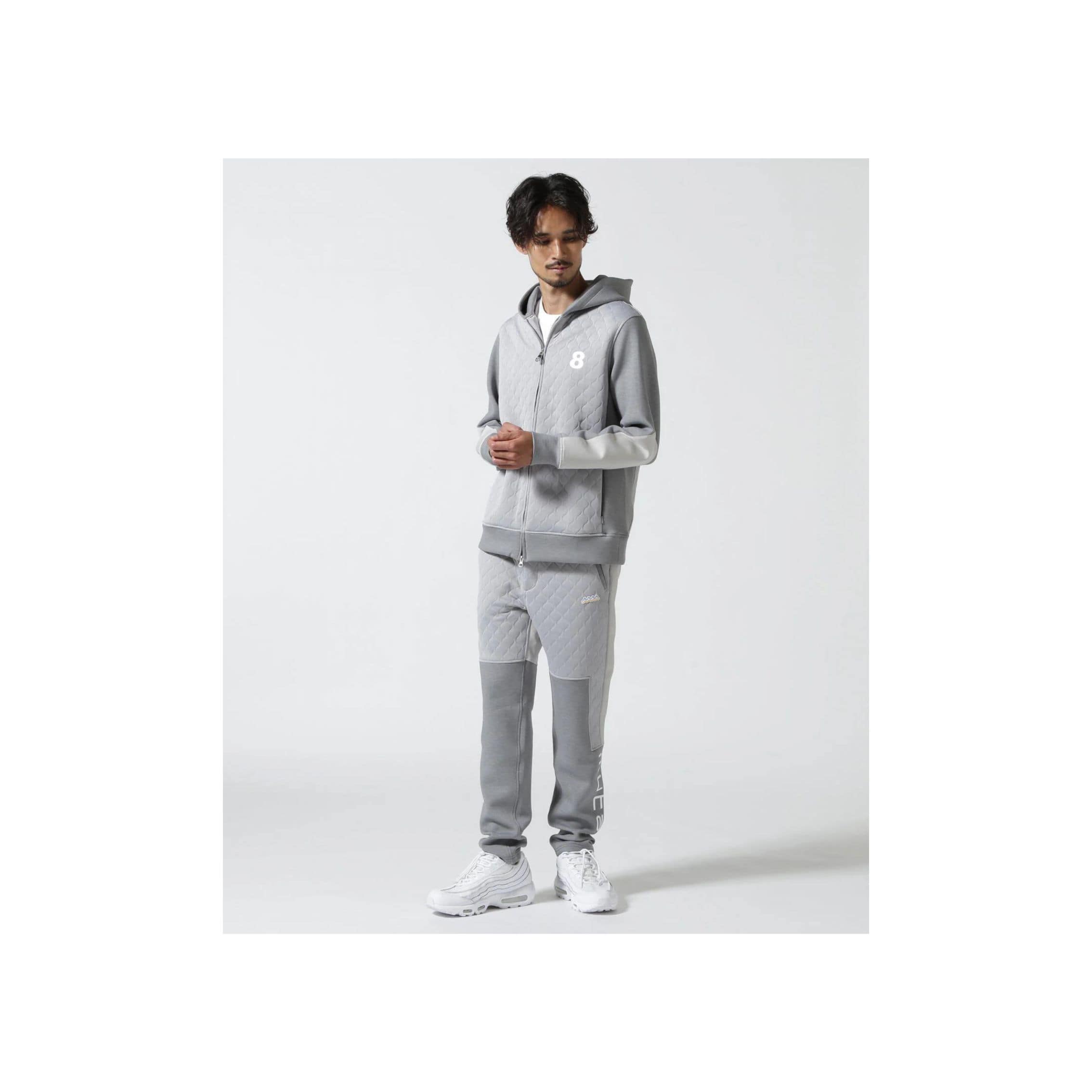 muta MARINE/ムータ マリン/別注ストレッチキルトパンツ gray ５