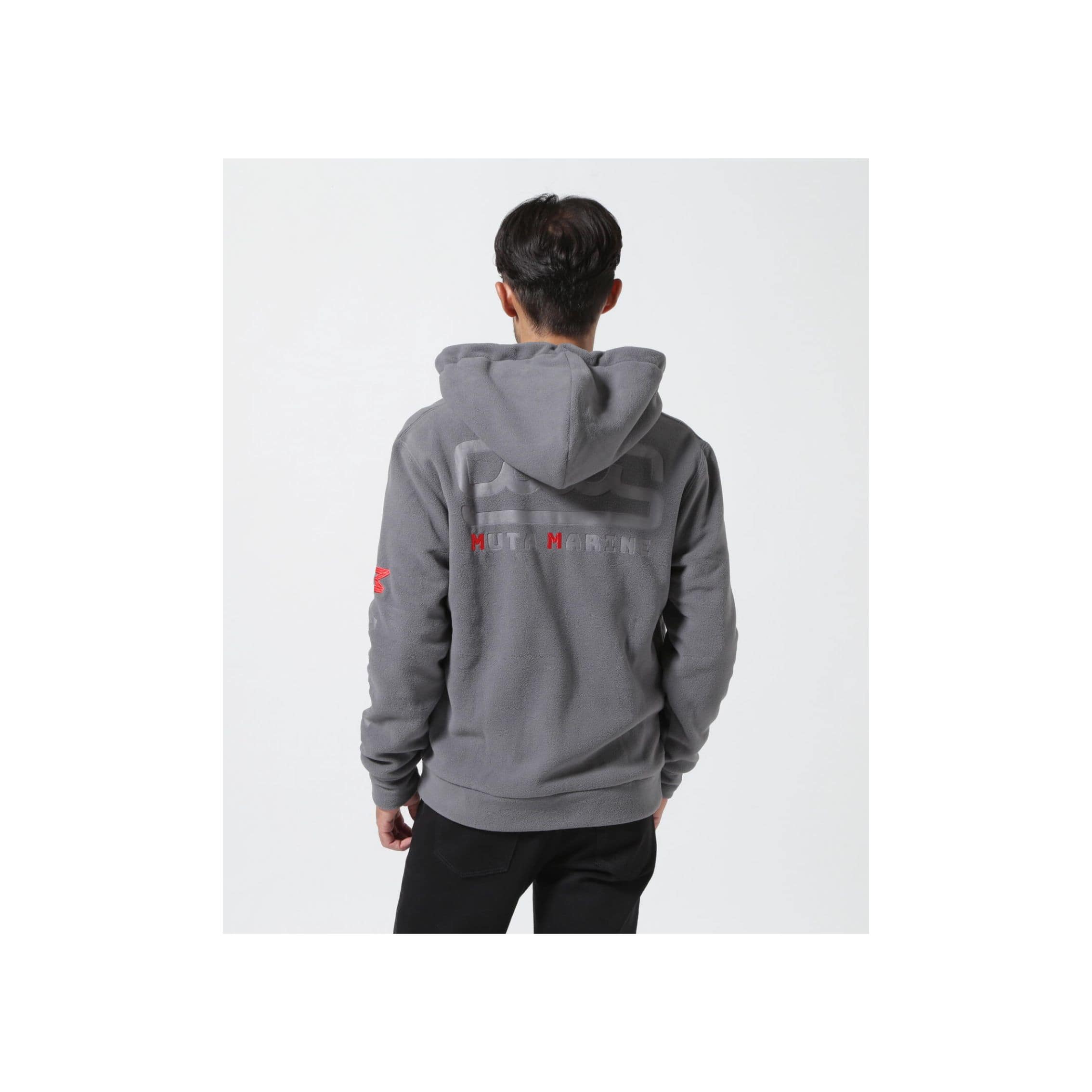 muta MARINE/ムータ マリン/別注Fleece Parka gray XL
