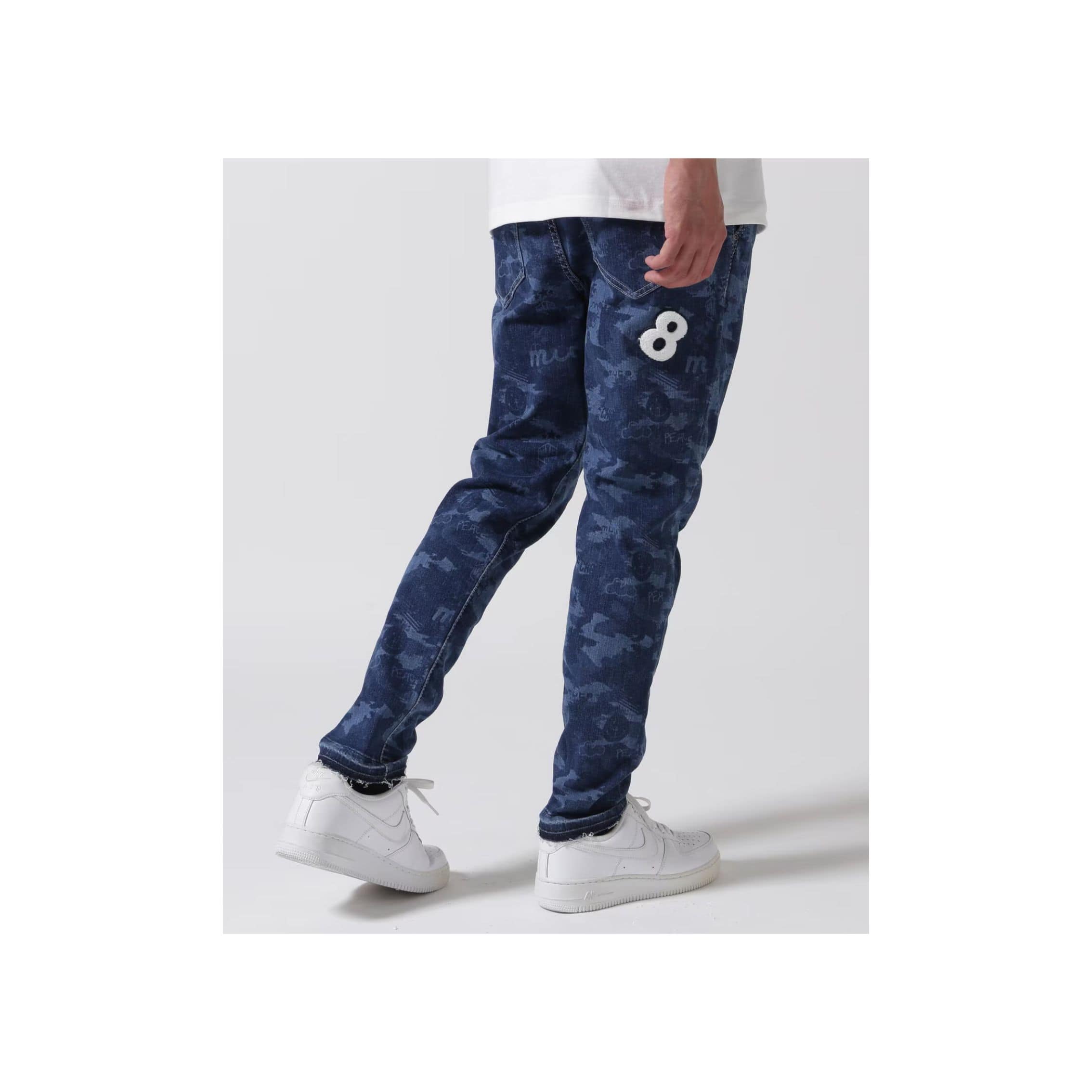【Safari 6月号掲載】muta MARINE×CHORD/ムータマリン×コード/コラボデニム indigo ４