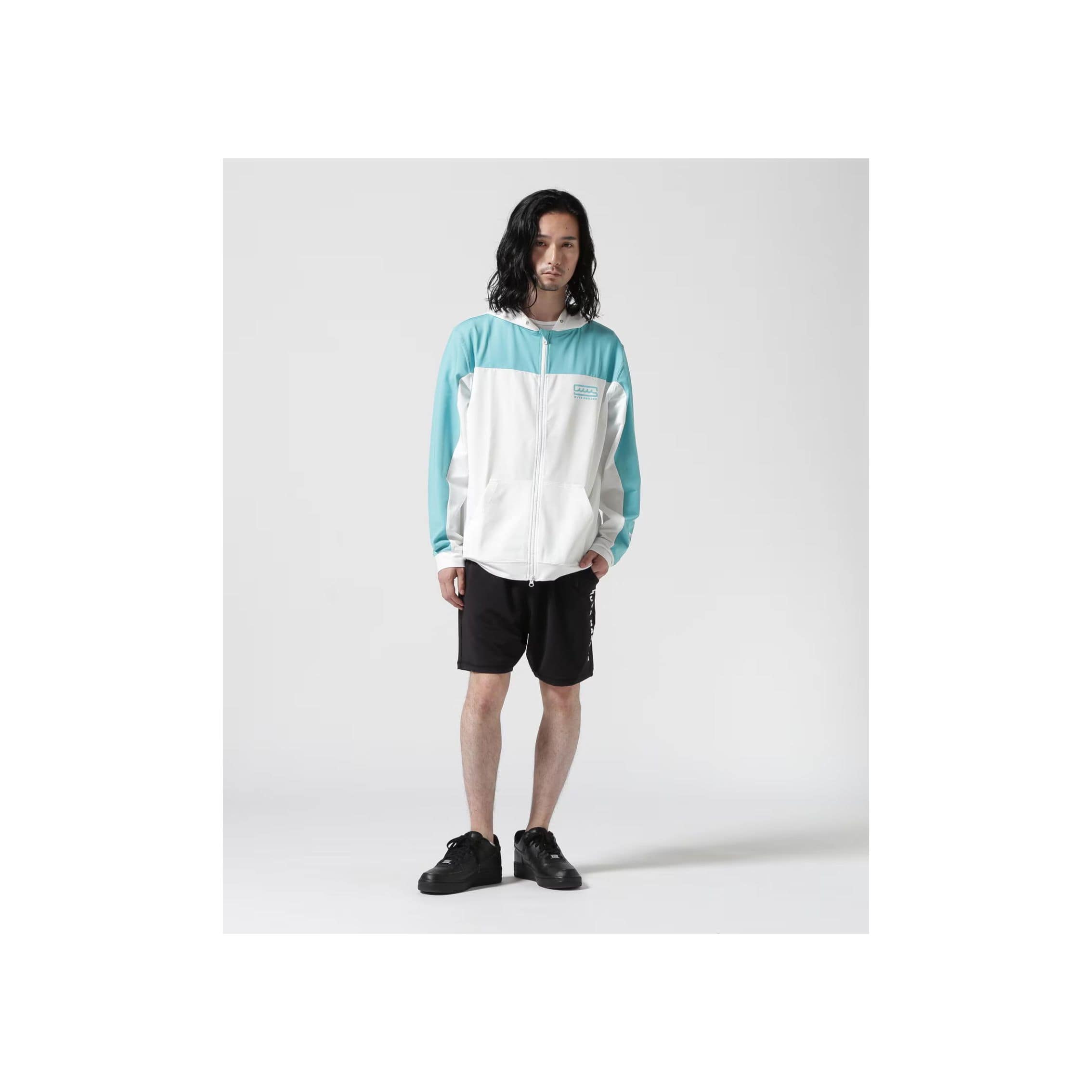 muta MARINE/ムータ マリン/切り替えラッシュハーフパンツ black 5