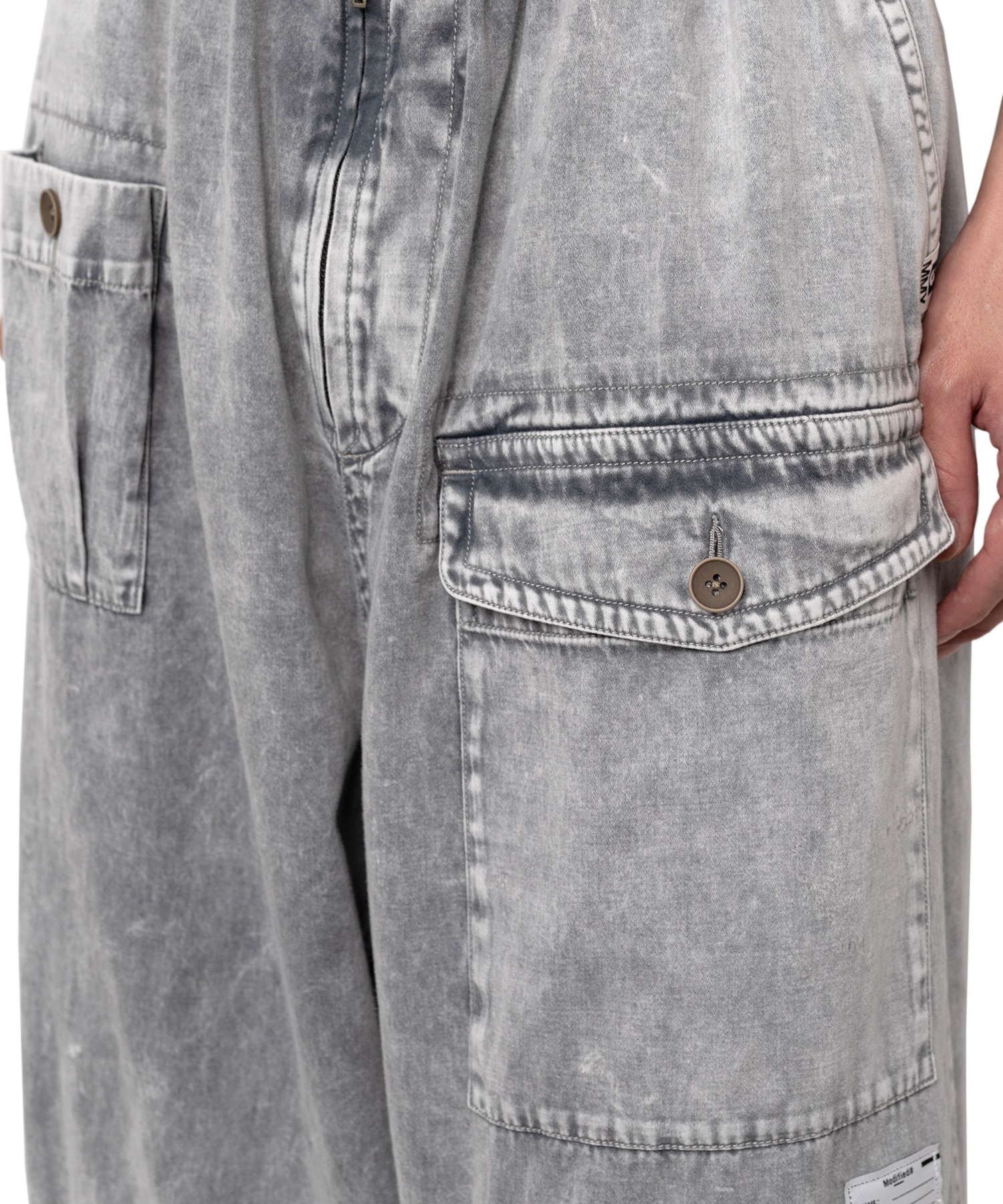 Maison MIHARAYASUHIRO/メゾン ミハラヤスヒロ/ Cotton Satin Military Pants 44