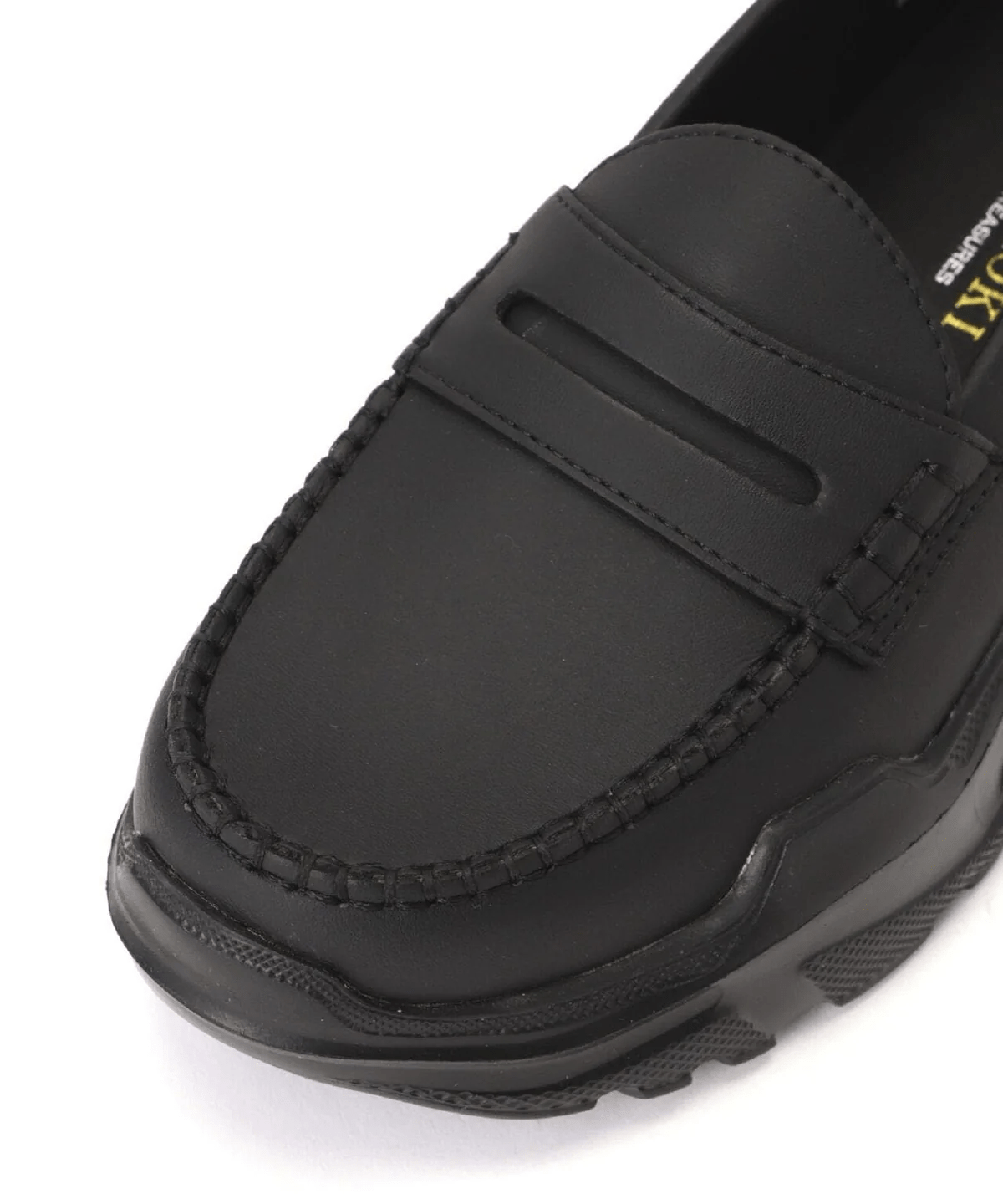 AKIKOAOKI/アキコアオキ/別注 faux leather/MEN black 42