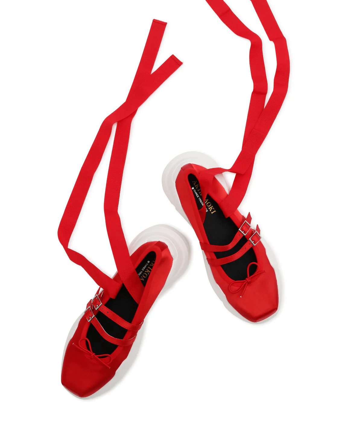 AKIKOAOKI/アキコアオキ/別注Giselle - Satin red 38