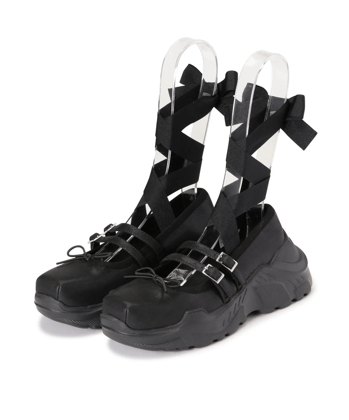 AKIKOAOKI/アキコアオキ/別注Giselle - lame black 39