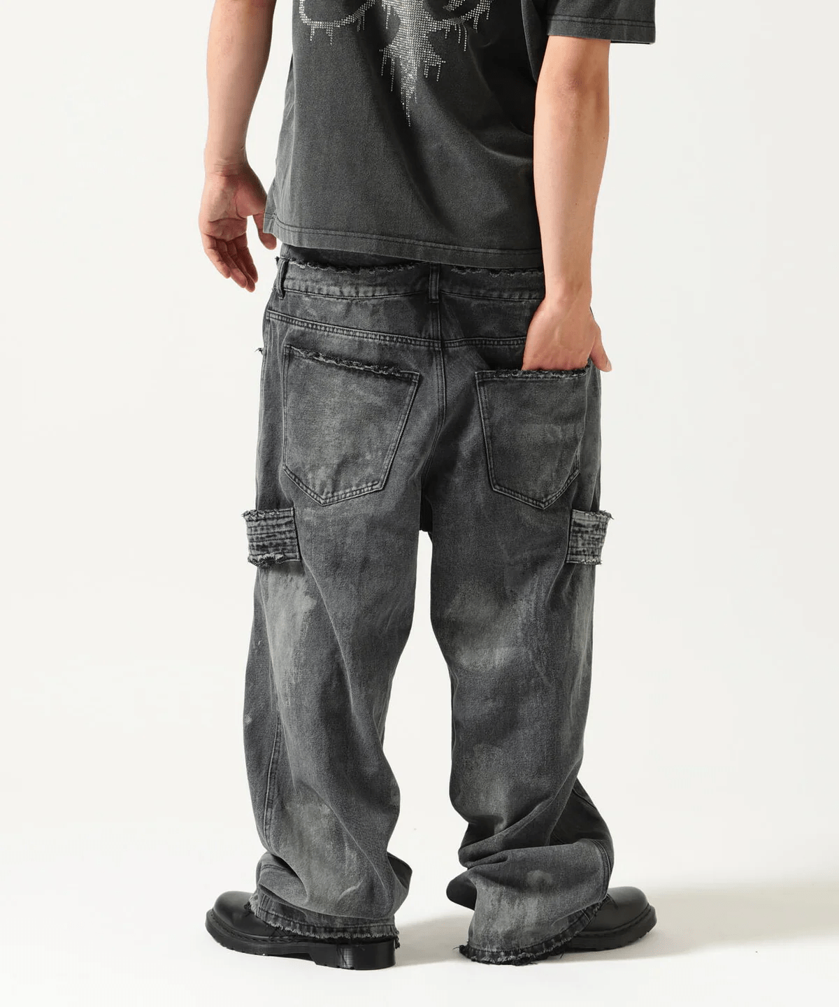 FR(13)NDS/フレンズ/Double West Denim Pants black F