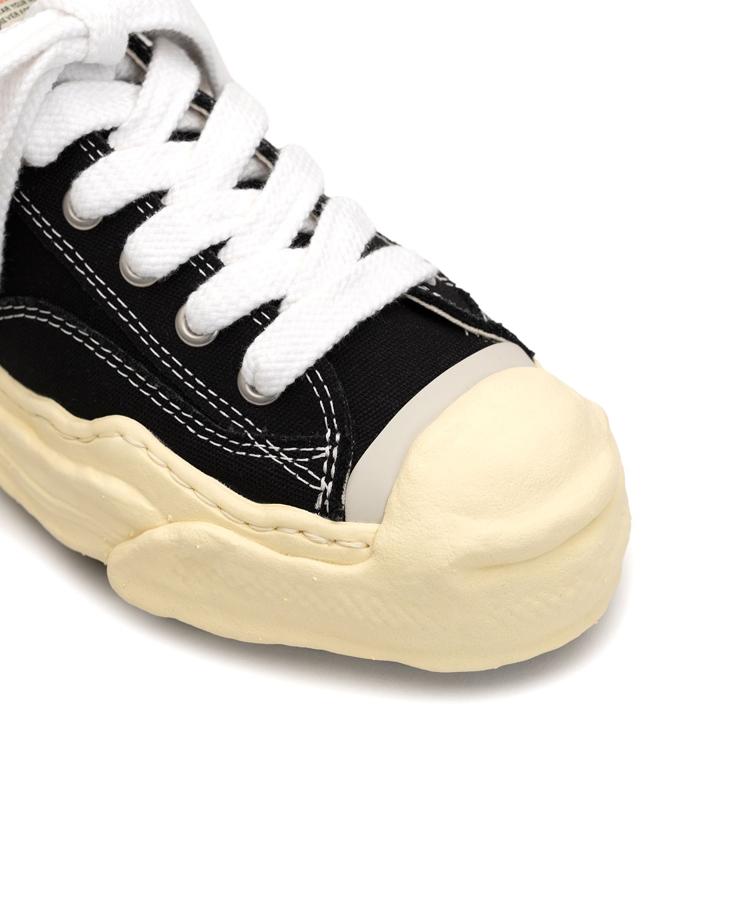 Maison MIHARA YASUHIRO/"HANK" VL OG Sole Canvas Low-top Sneaker black 39