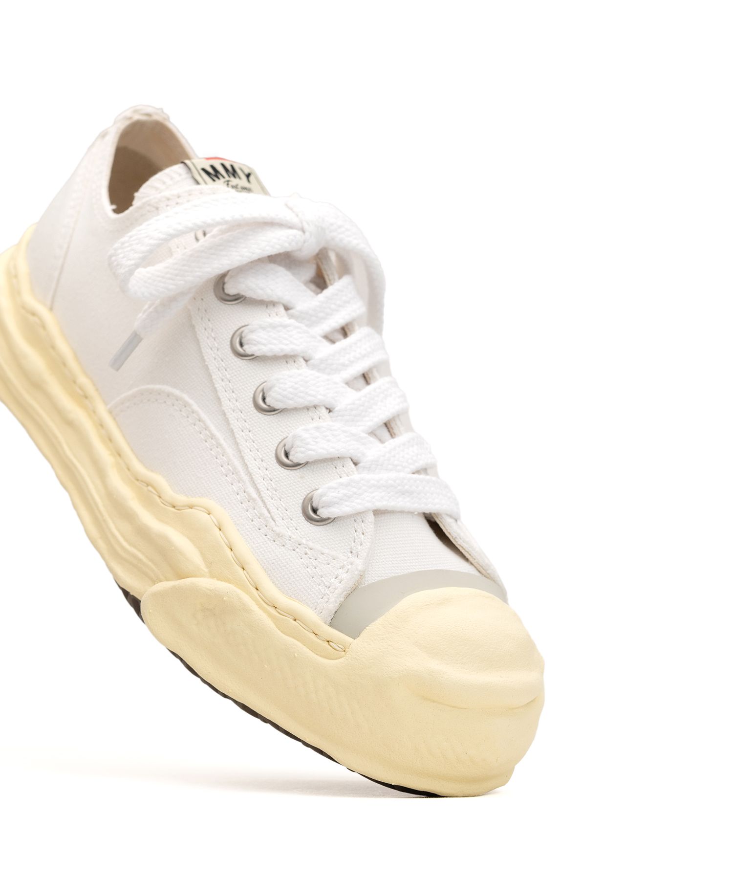 Maison MIHARA YASUHIRO/"HANK" VL OG Sole Canvas Low-top Sneaker white 45
