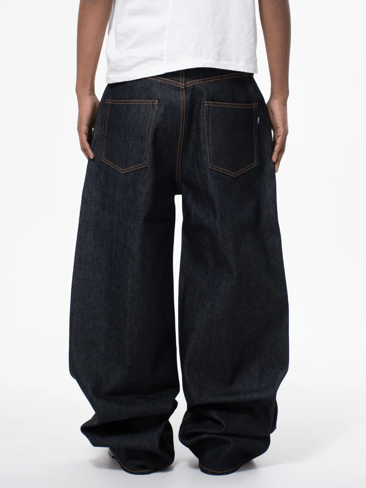 Bante/Japanese Selvedge Baggy Jeans blue 4