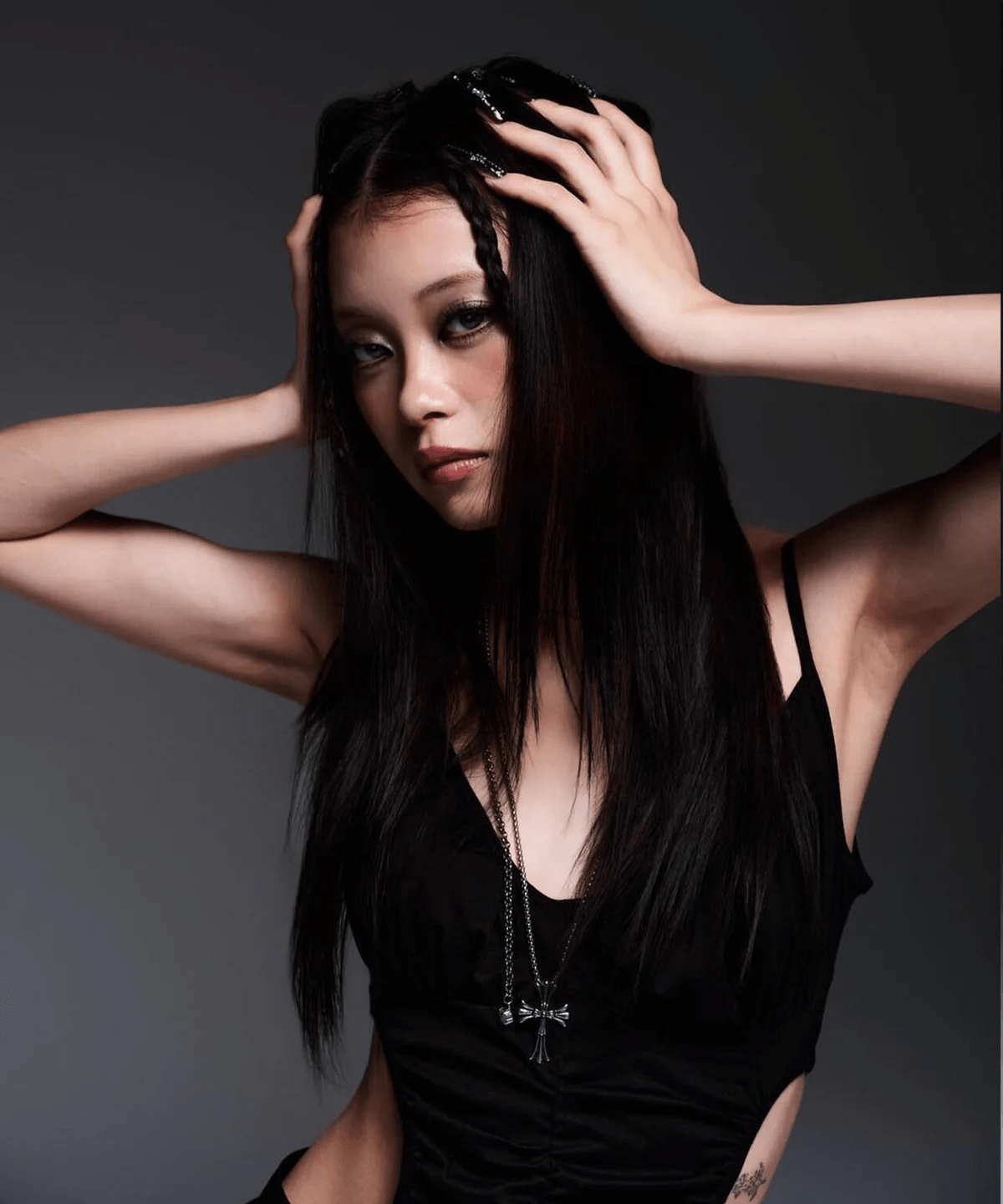 MITSUKI/ミツキ/CAMI BODY SUIT black F