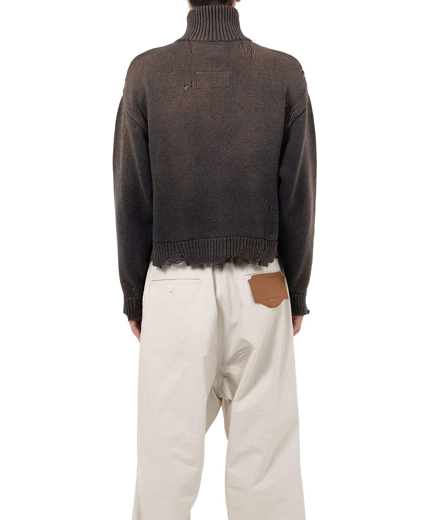 Maison MIHARA YASUHIRO/Horse Jacquard Knit Cardigan black 44