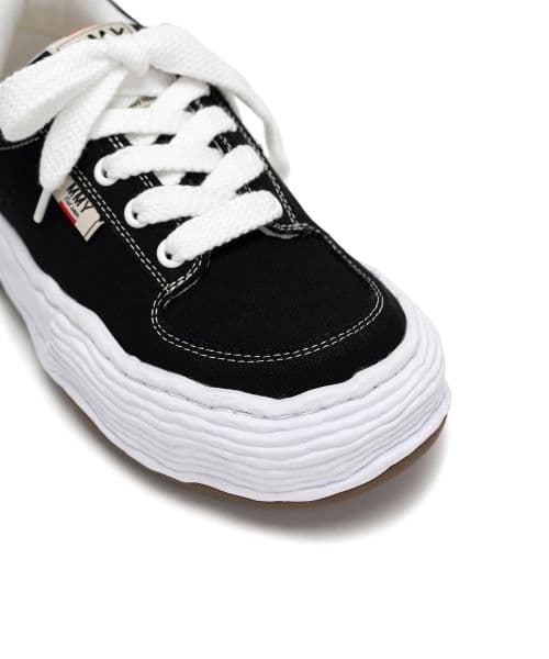 Maison MIHARA YASUHIRO/"OLIVER" OG Sole Canvas Low-top Sneaker black 41
