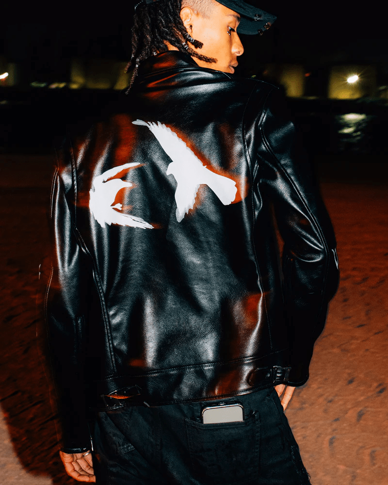 LAST NEST/Dove Riders Jacket / Black black M