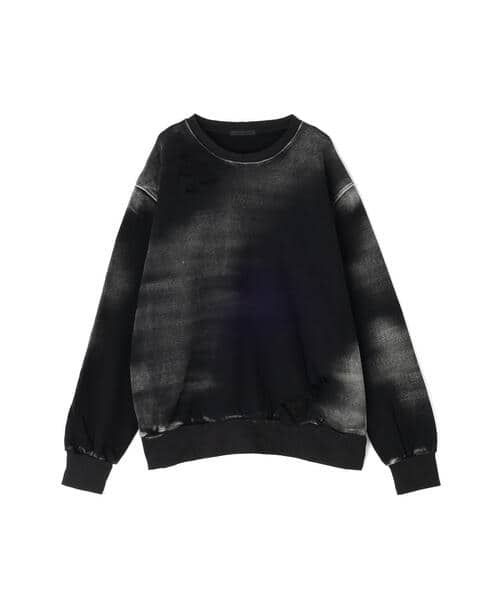 KMRii/ケムリ/Serpent Cross Pullover black 2