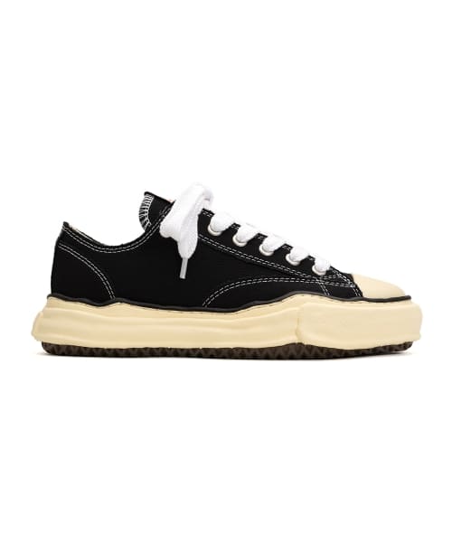 Maison MIHARA YASUHIRO/"PETERSON" VL OG Sole Canvas Low-top Sneaker black 37
