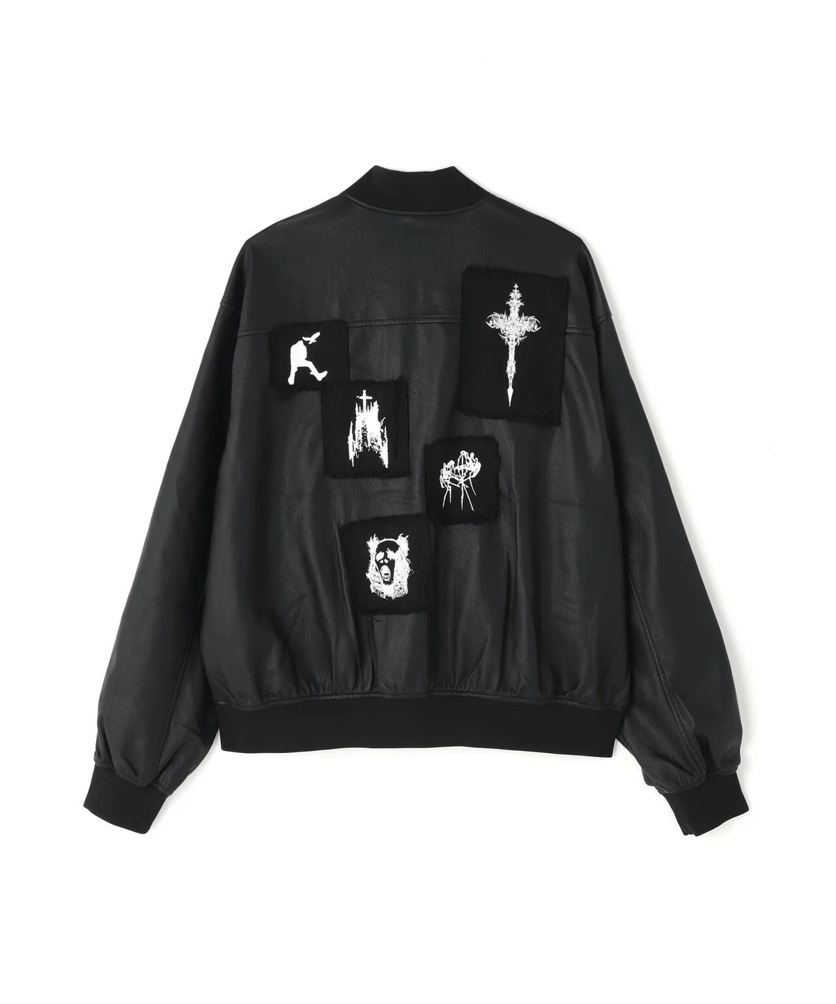 FR(13)NDS/フレンズ/パッチ付きMA-1 black F