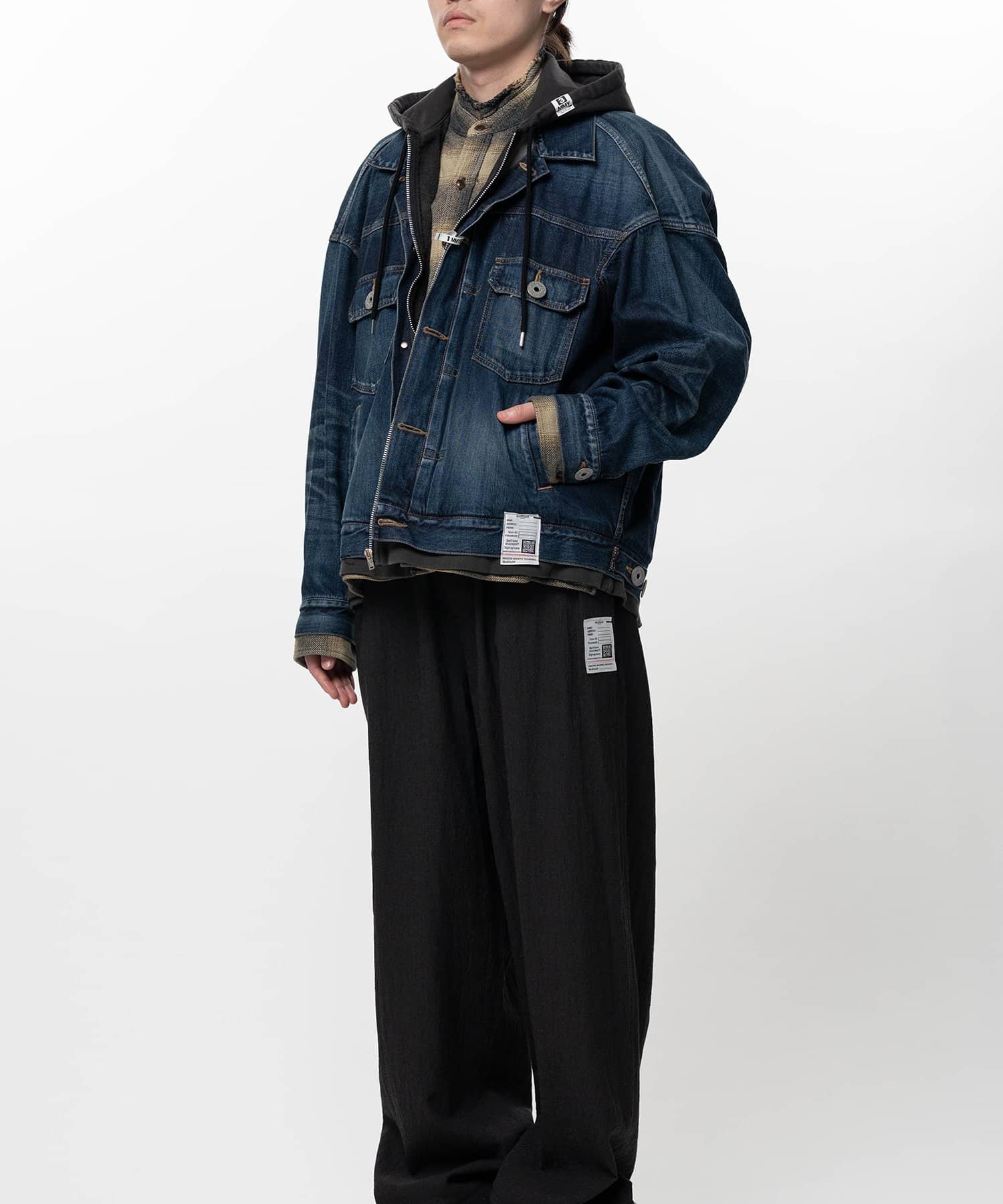 Maison MIHARA YASUHIRO/Triple Layered Denim Jacket INDIGO 46