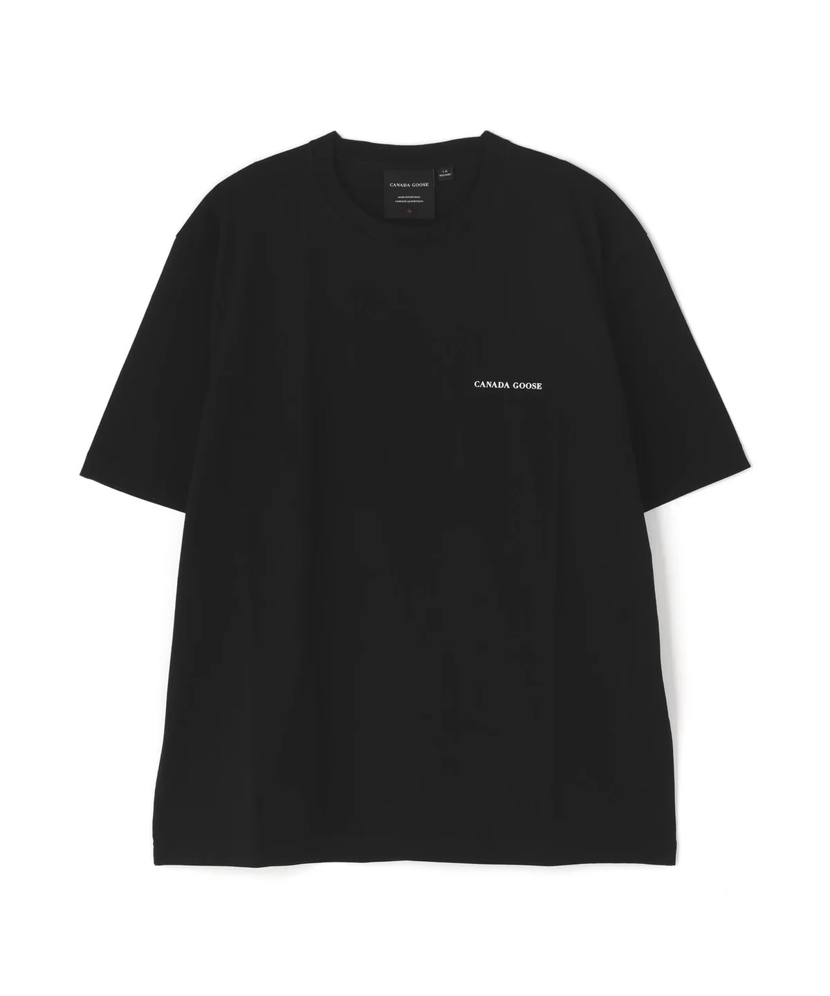 CANADA GOOSE/カナダグース/Novo T-shirt With Back Graphic black S