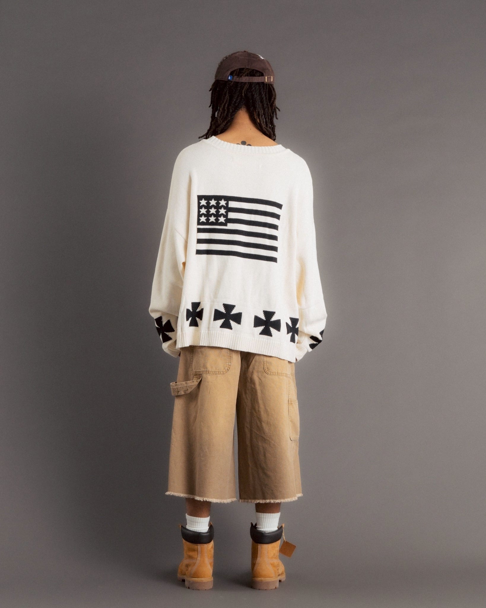 FR(13)NDS/フレンズ/LA KNIT white F