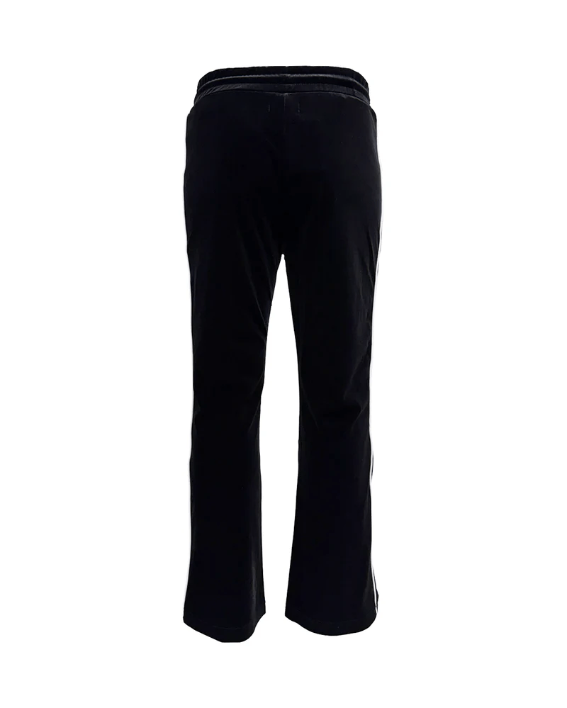 LAST NEST/Velvet Track Pants V2 / Black black M