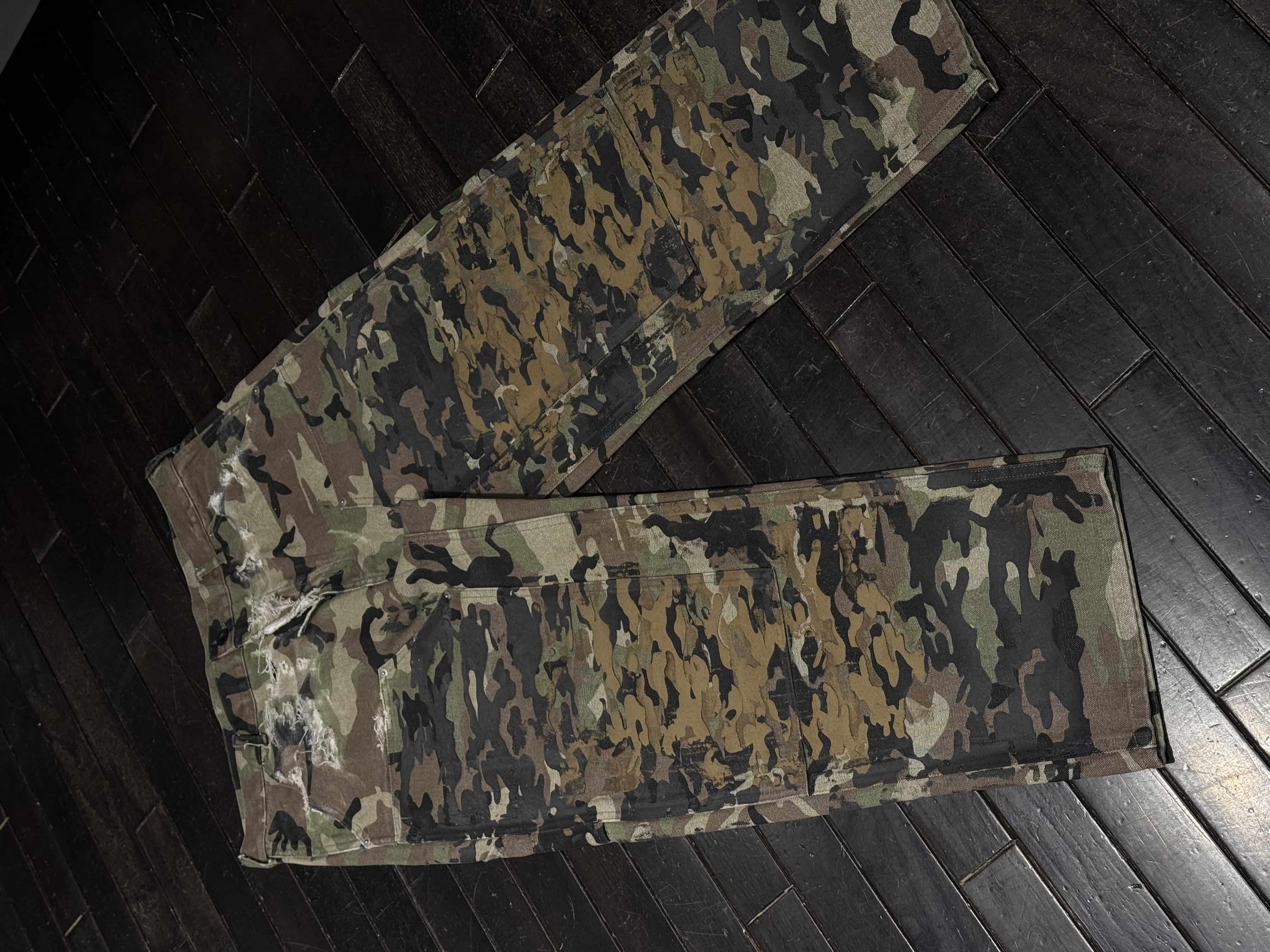 AVIREX×VANDAL 迷彩　Pt khaki XL