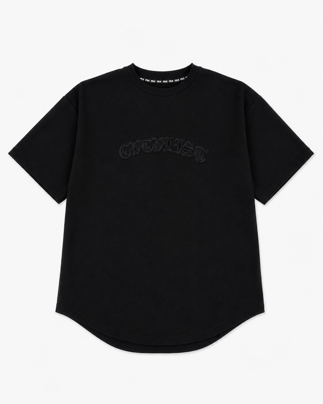 CVTVLIST/カタリスト/multi cross usual tee black L