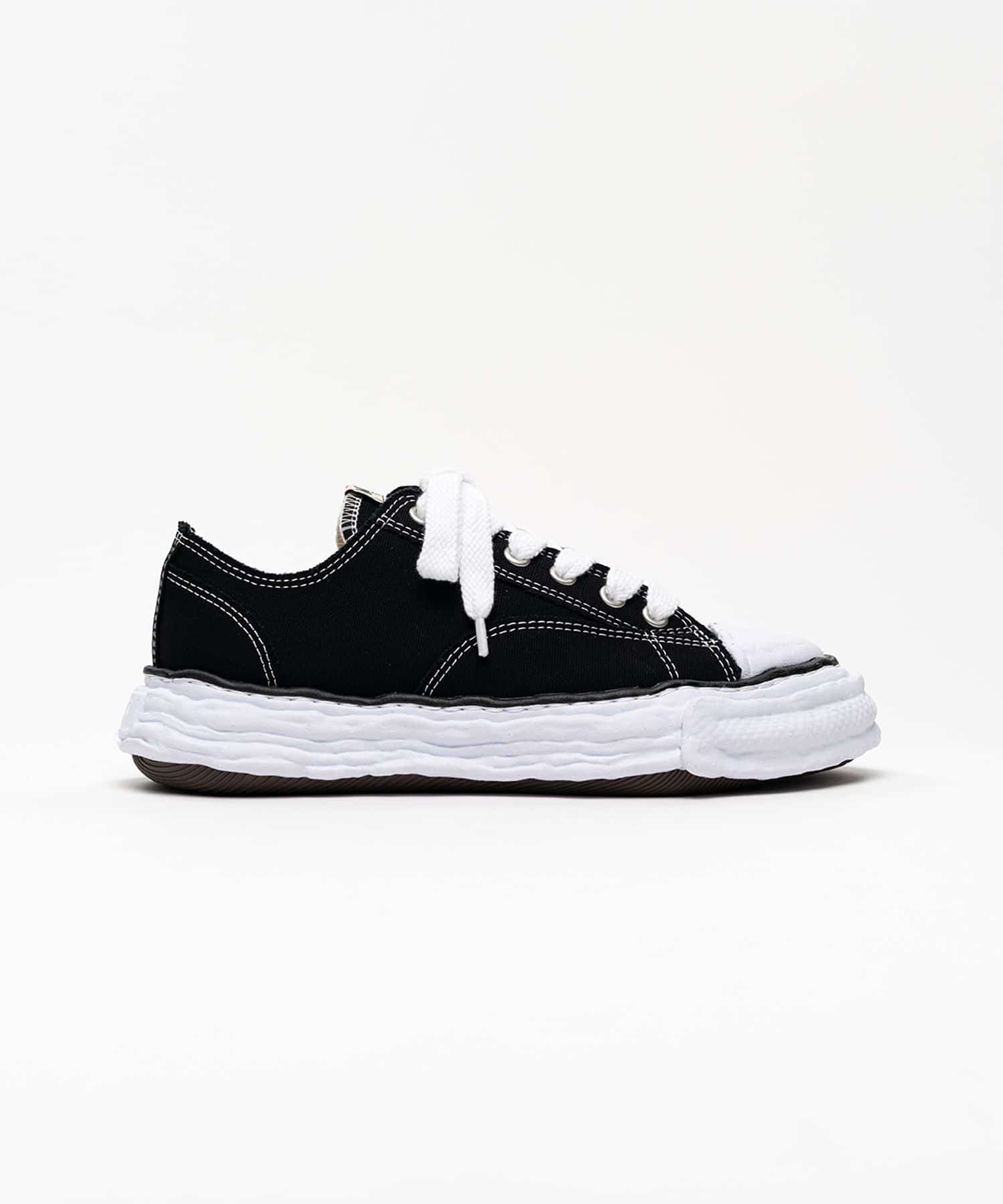 Maison MIHARA YASUHIRO/"PETERSON23" OG Sole Canvas Low-top Sneaker black 36
