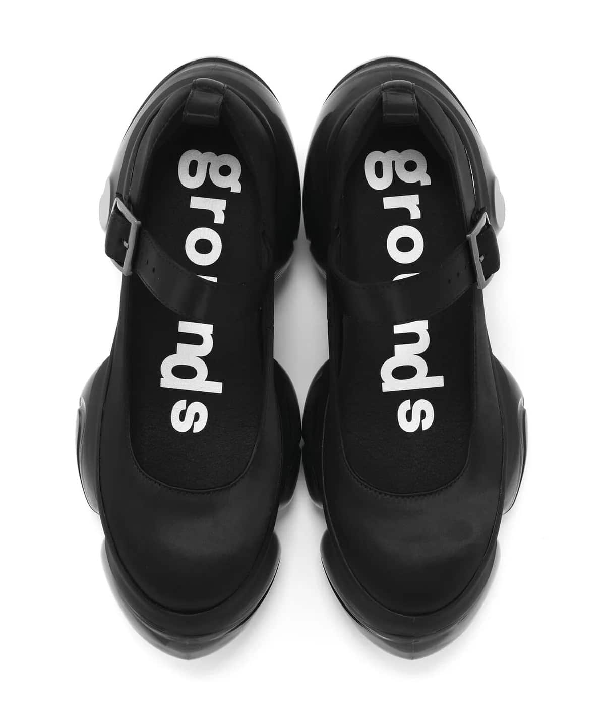 grounds/グラウンズ/LOOPIE LADY SATIN black 37