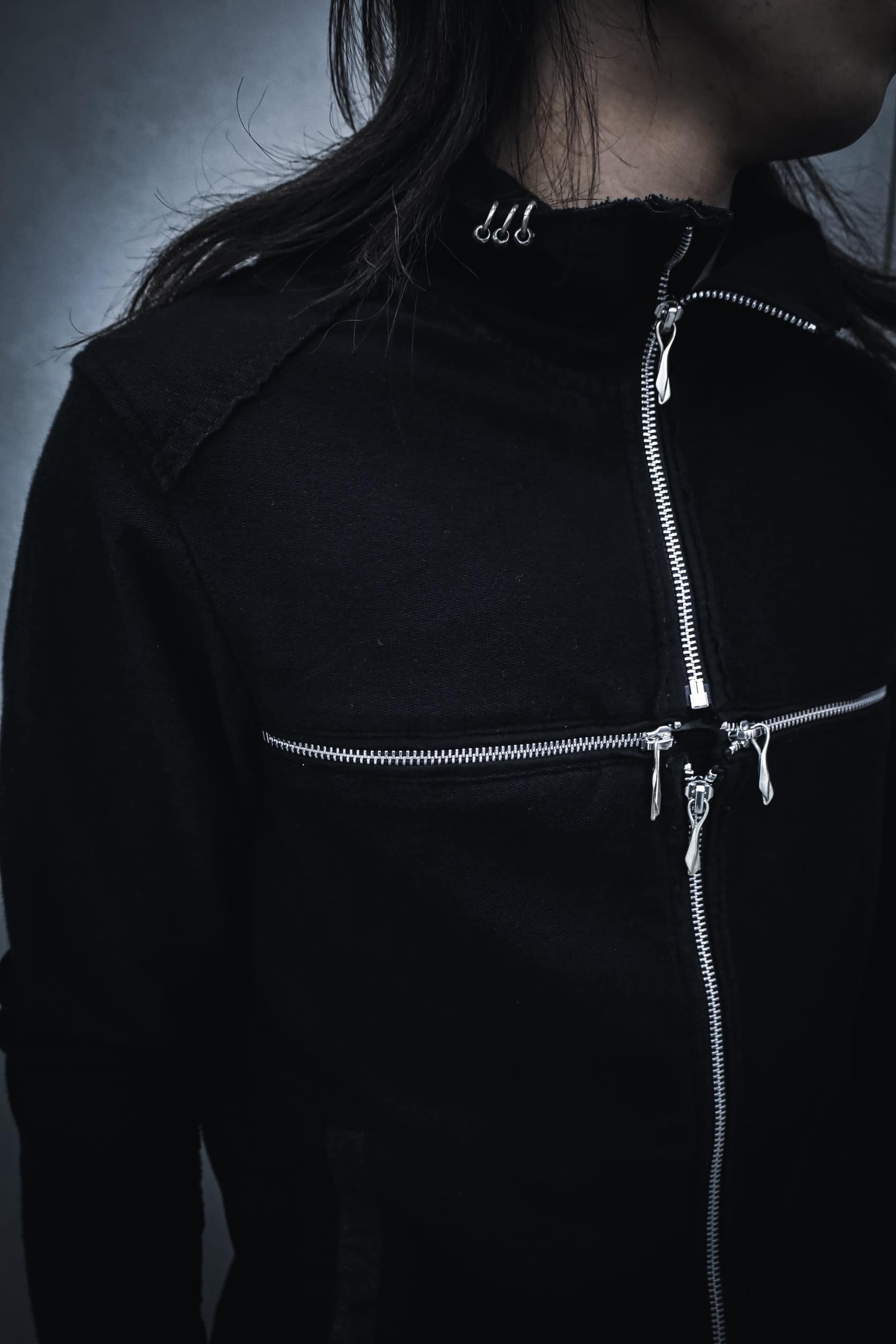 14th Addiction/フォーティーンスアディクション/B.Terry Hoodie black S