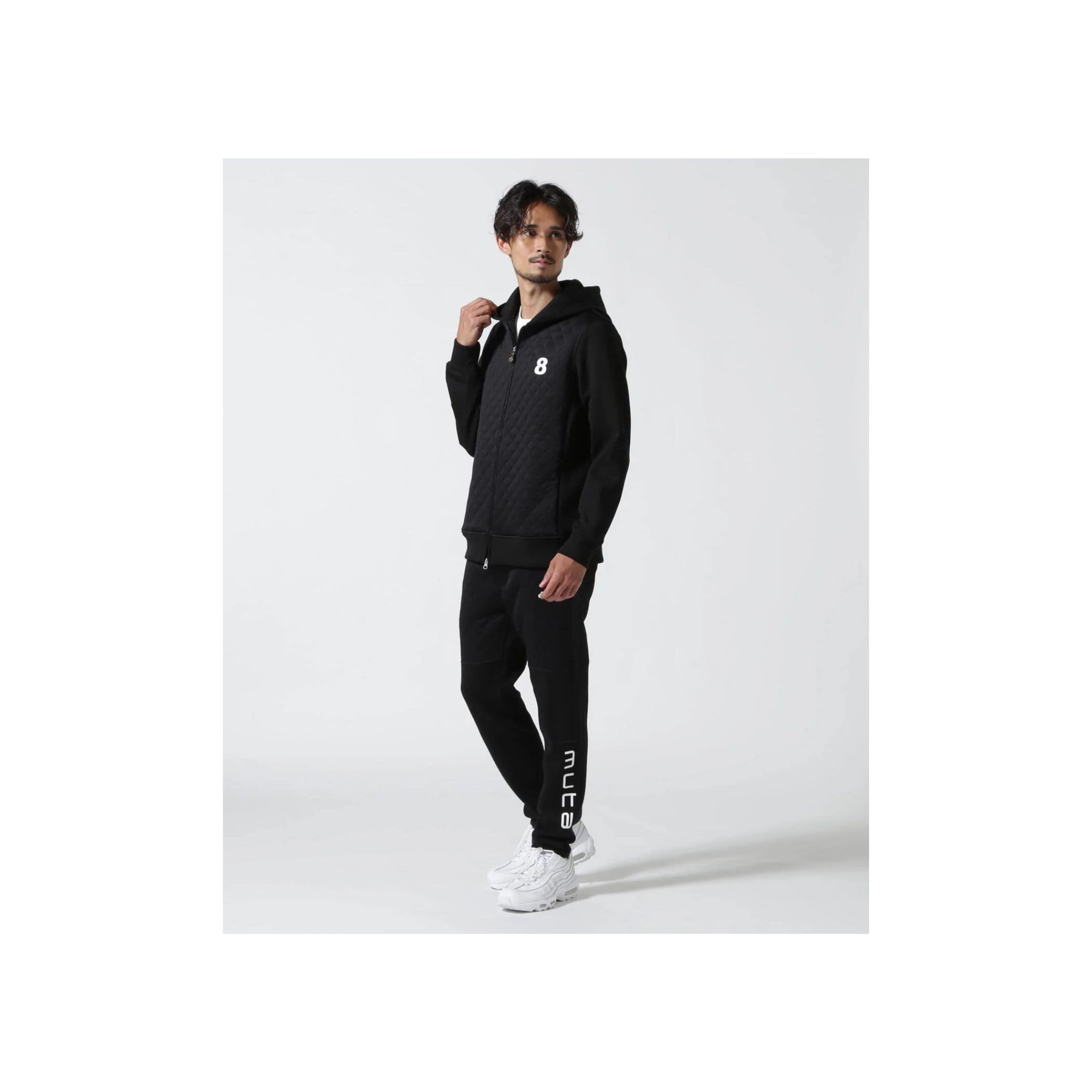 muta MARINE/ムータ マリン/別注ストレッチキルトブルゾン black ６