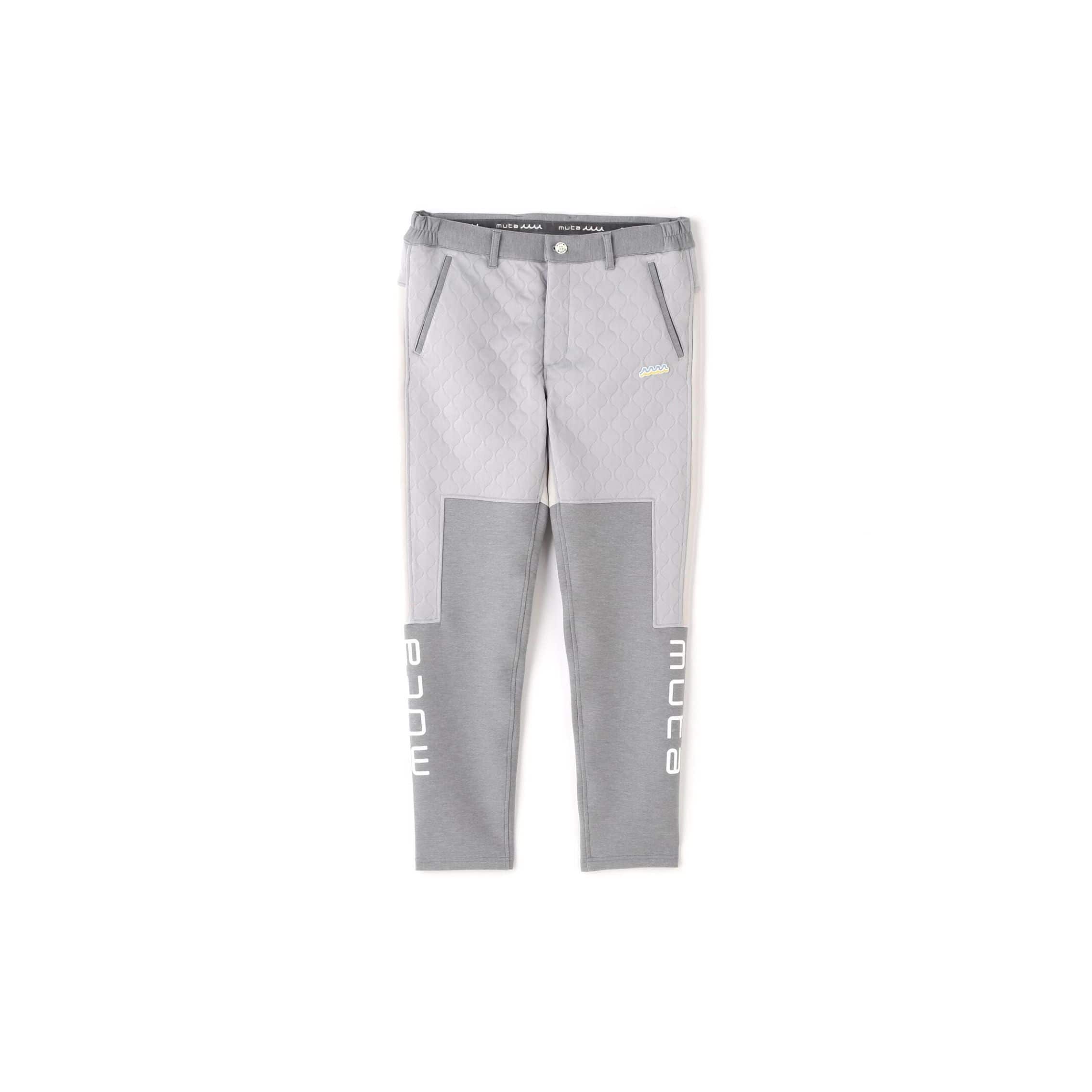 muta MARINE/ムータ マリン/別注ストレッチキルトパンツ gray ５