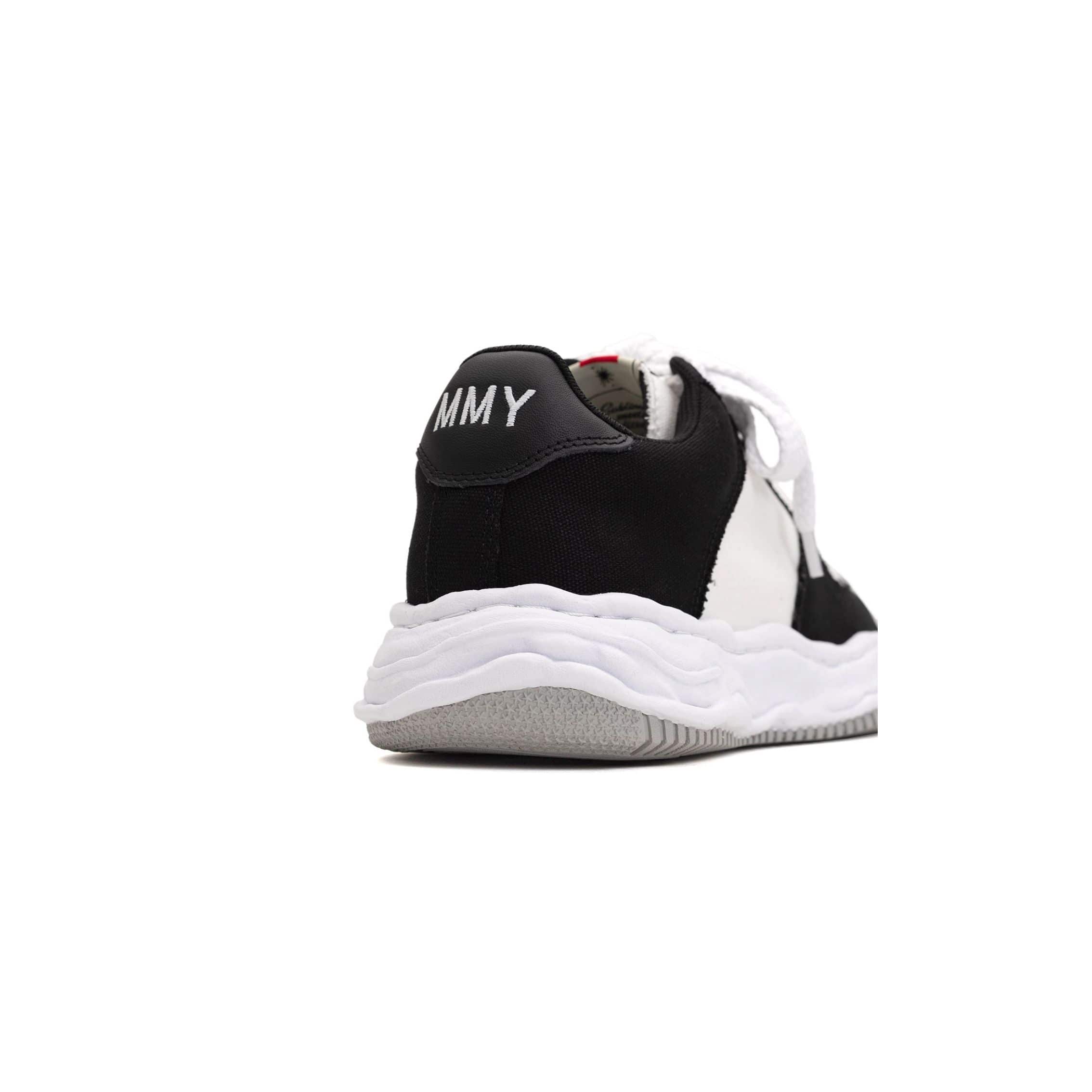 ”WAYNE”OG Sole Canvas Low-top Sneaker black 41