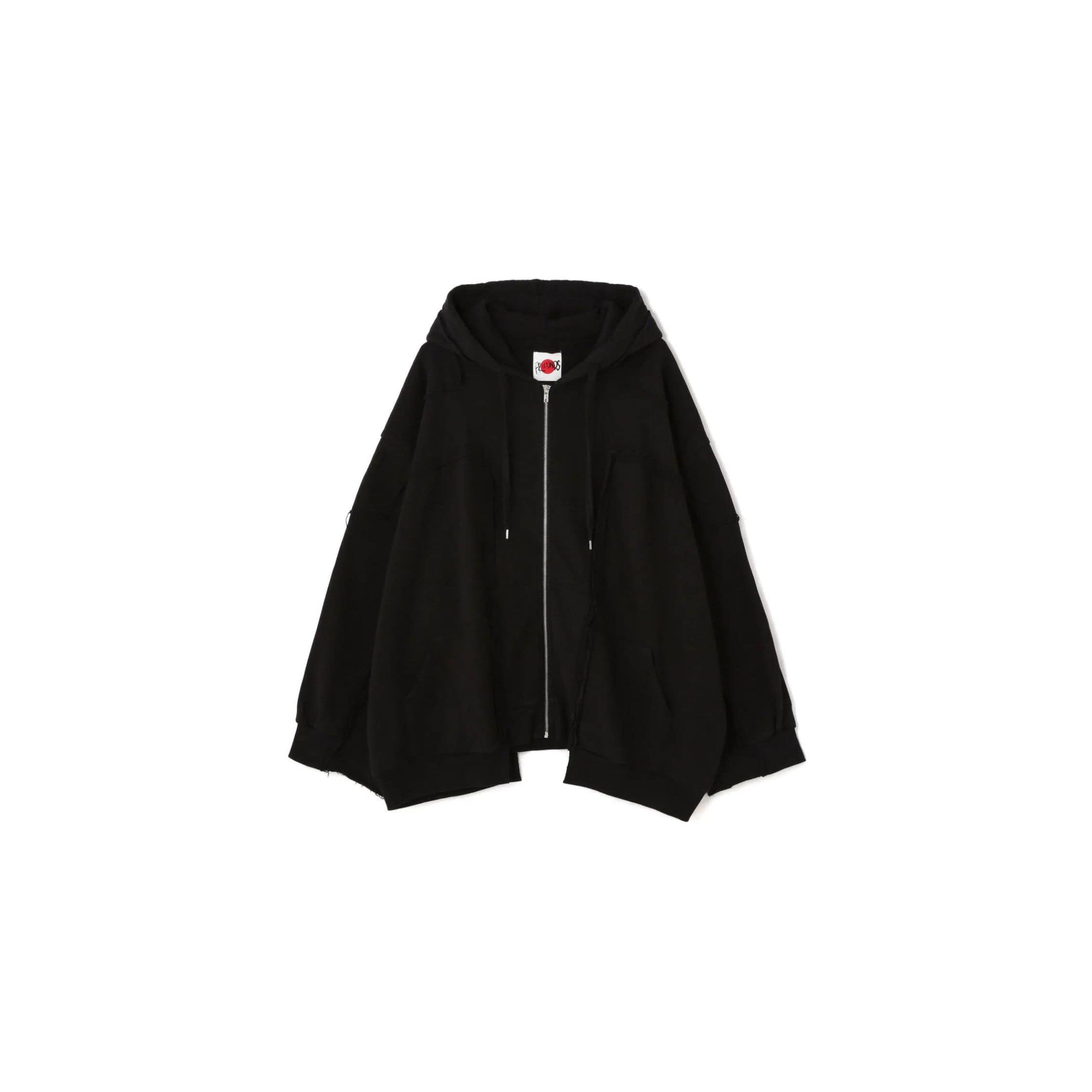 FR(13)NDS /フレンズ/SWEAT ZIP HOODIE(F black)| ROYAL FLASH FR(13)NDS /フレンズ/SWEAT ZIP HOODIE(F black)| ROYAL FLASH