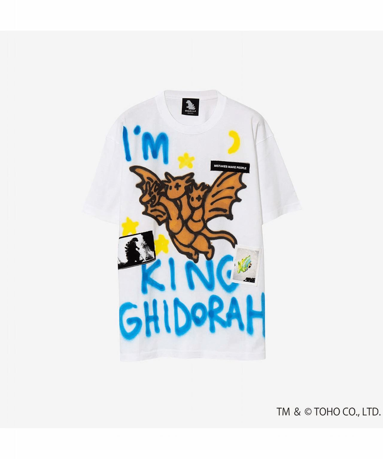 Guernika×Godzilla/ゲルニカ/PAINT T SHIRT/KING GHIDORAH(XL white)｜ ROYAL  FLASH｜名古屋PARCO | ONLINE PARCO（オンラインパルコ）