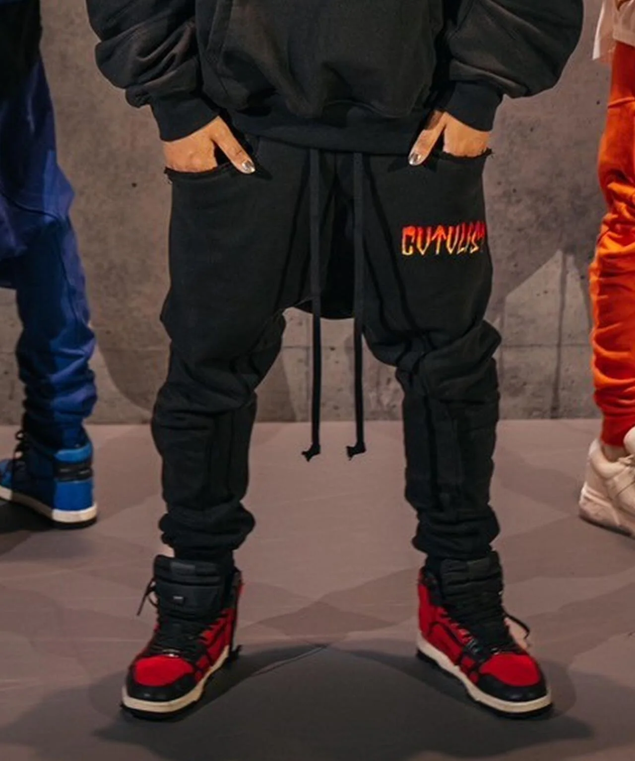 CTLS/シーティーエルエス/別注FIRE USUAL PANTS black 0